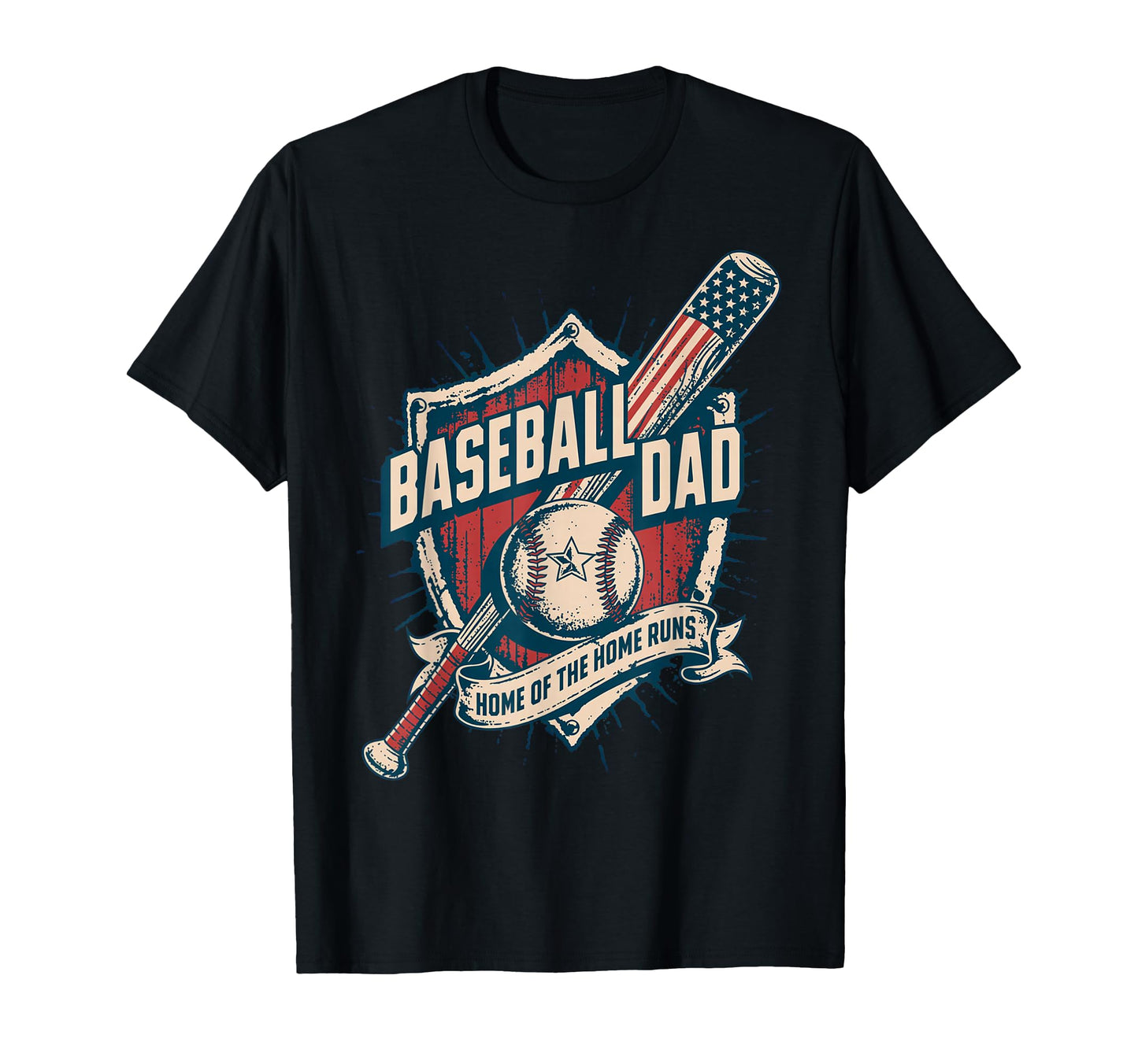 Home Home Runs Usa American Baseball T-Shirt - Novelty Apparel for Adults - T-Shirt, Sweatshirt, Hoodie