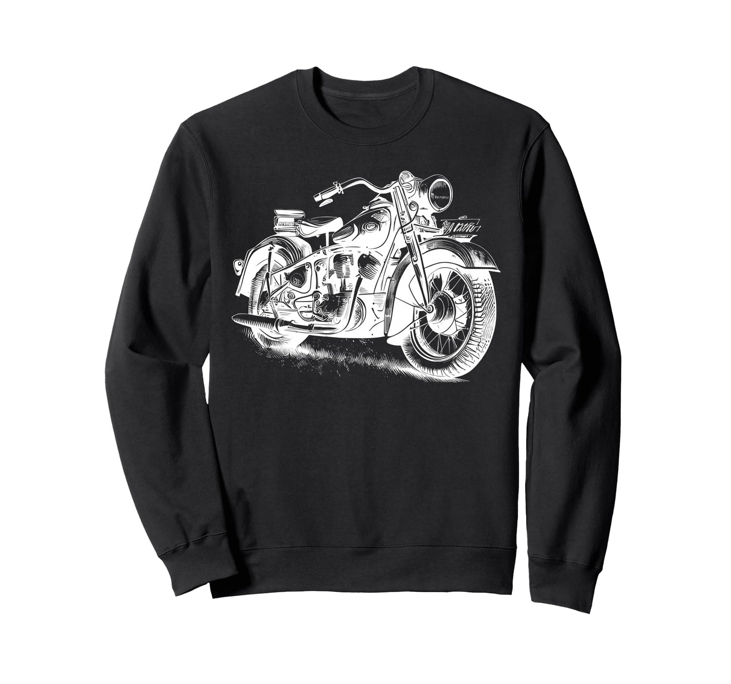 Motorcycling Biker Motorcycle Ride Sweatshirt - Fun Novelty Design Unisex - T-Shirt, Sweatshirt, Hoodie