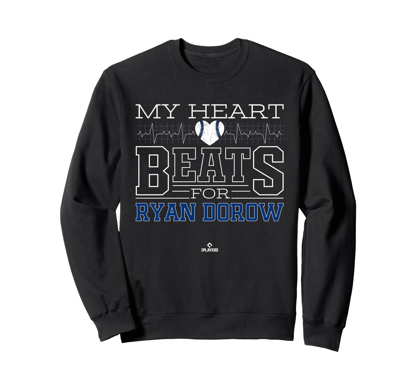 My Heart Beats Ryan Dorow Sweatshirt - Minimalist Print for Adults - T-Shirt, Sweatshirt, Hoodie