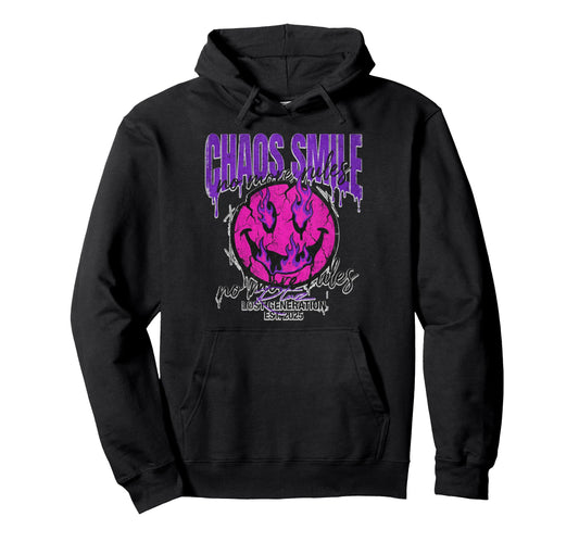 Aesthetic Streetwear Smile Hoodie - Novelty Apparel Men Women - T-Shirt, Sweatshirt, Hoodie