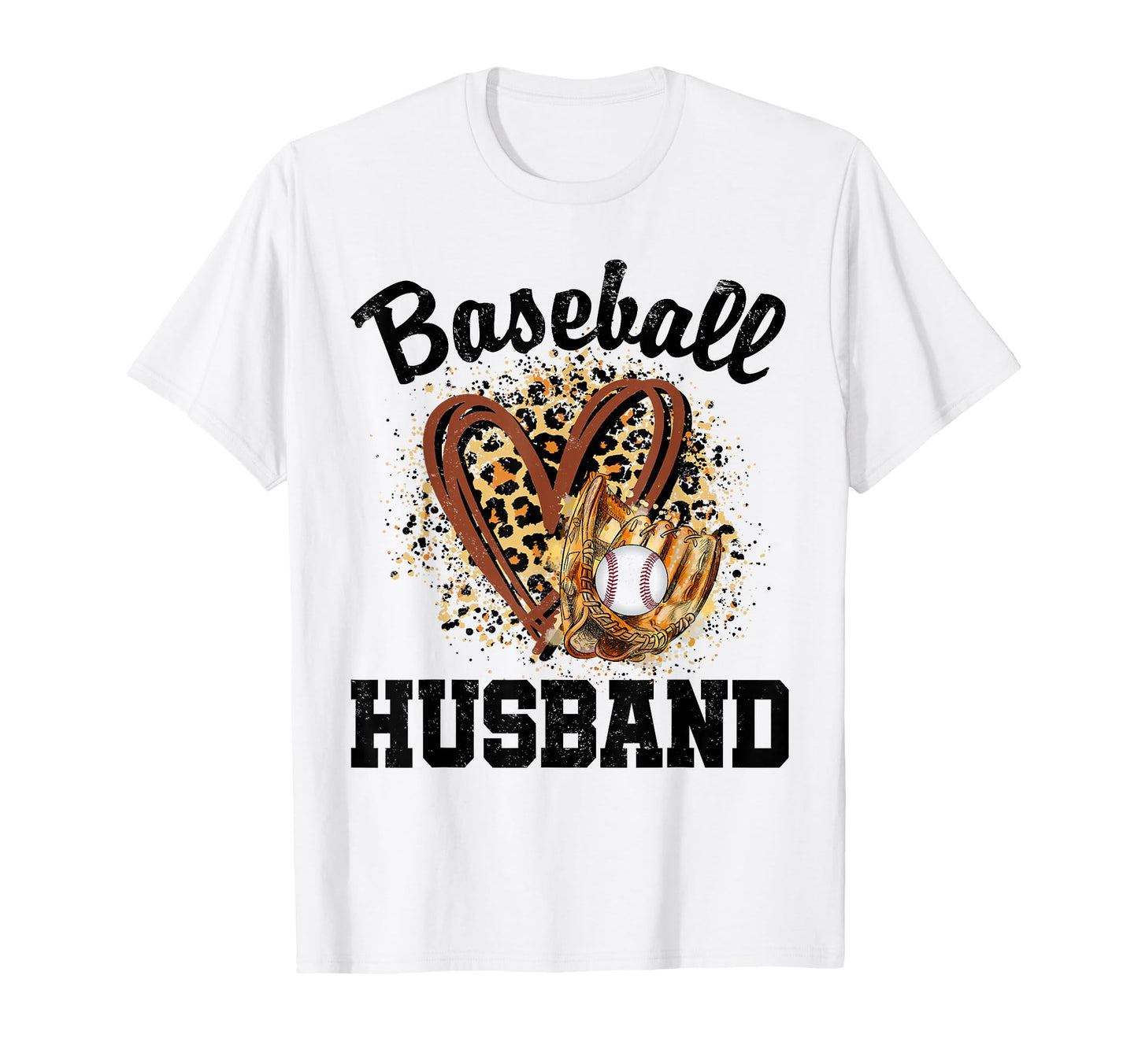 Leopard Heart Baseball Matching Family Sweatshirt - Minimalist Print Unisex - T-Shirt, Sweatshirt, Hoodie