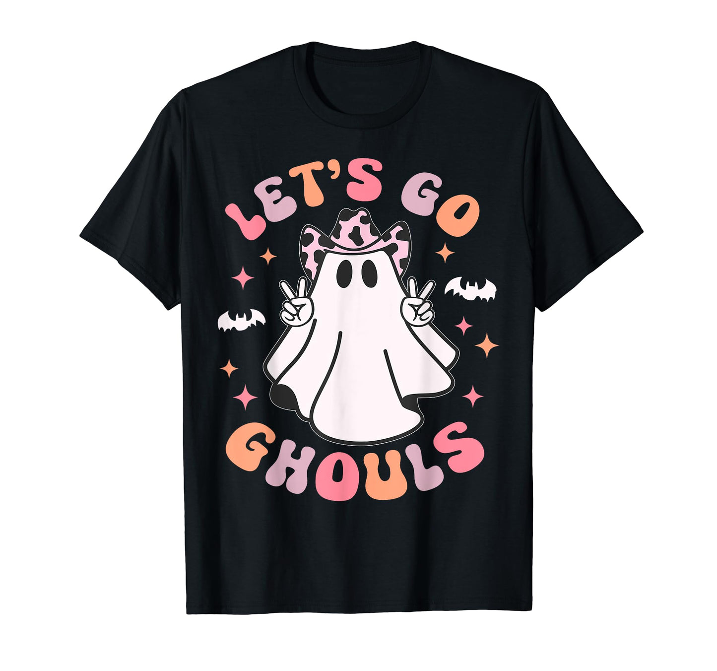 Lets Go Ghouls Funny Halloween Western T-Shirt - Streetwear Style Unisex - T-Shirt, Sweatshirt, Hoodie