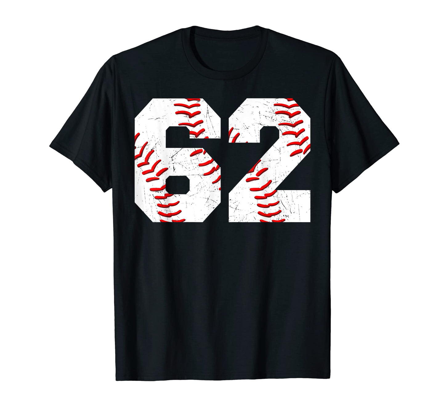 62 Birthday Baseball Theme Bday Party T-Shirt - Trendy Graphic for Adults - T-Shirt, Sweatshirt, Hoodie