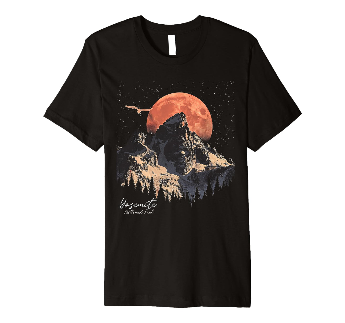 Yosemite Us National Park Mountain T-Shirt - Casual Everyday Wear Men Women - T-Shirt, Sweatshirt, Hoodie