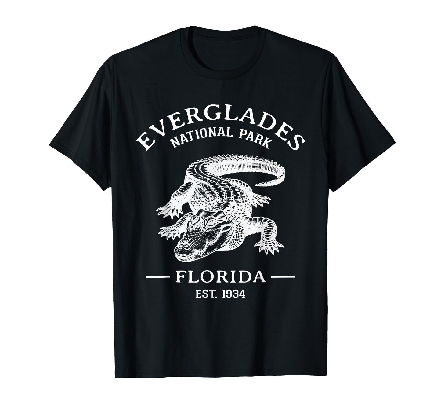 Everglades National Park Alligators T-Shirt - Graphic Print Men Women - T-Shirt, Sweatshirt, Hoodie