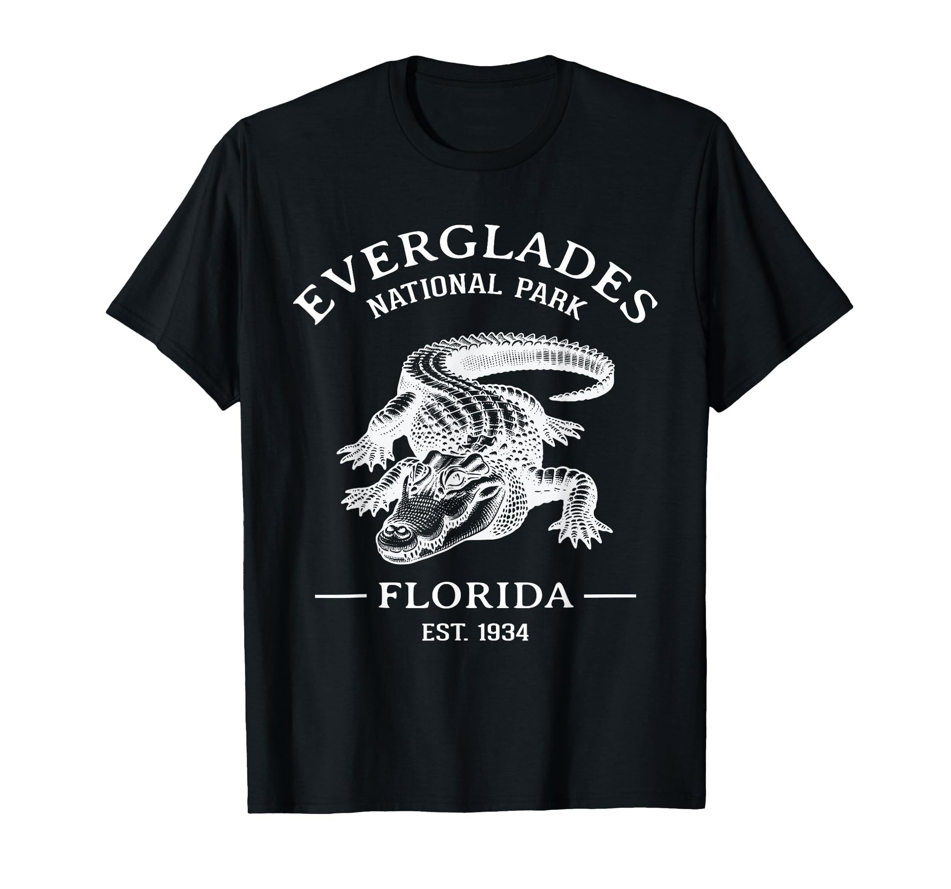 Everglades National Park Alligators T-Shirt - Graphic Print Men Women - T-Shirt, Sweatshirt, Hoodie