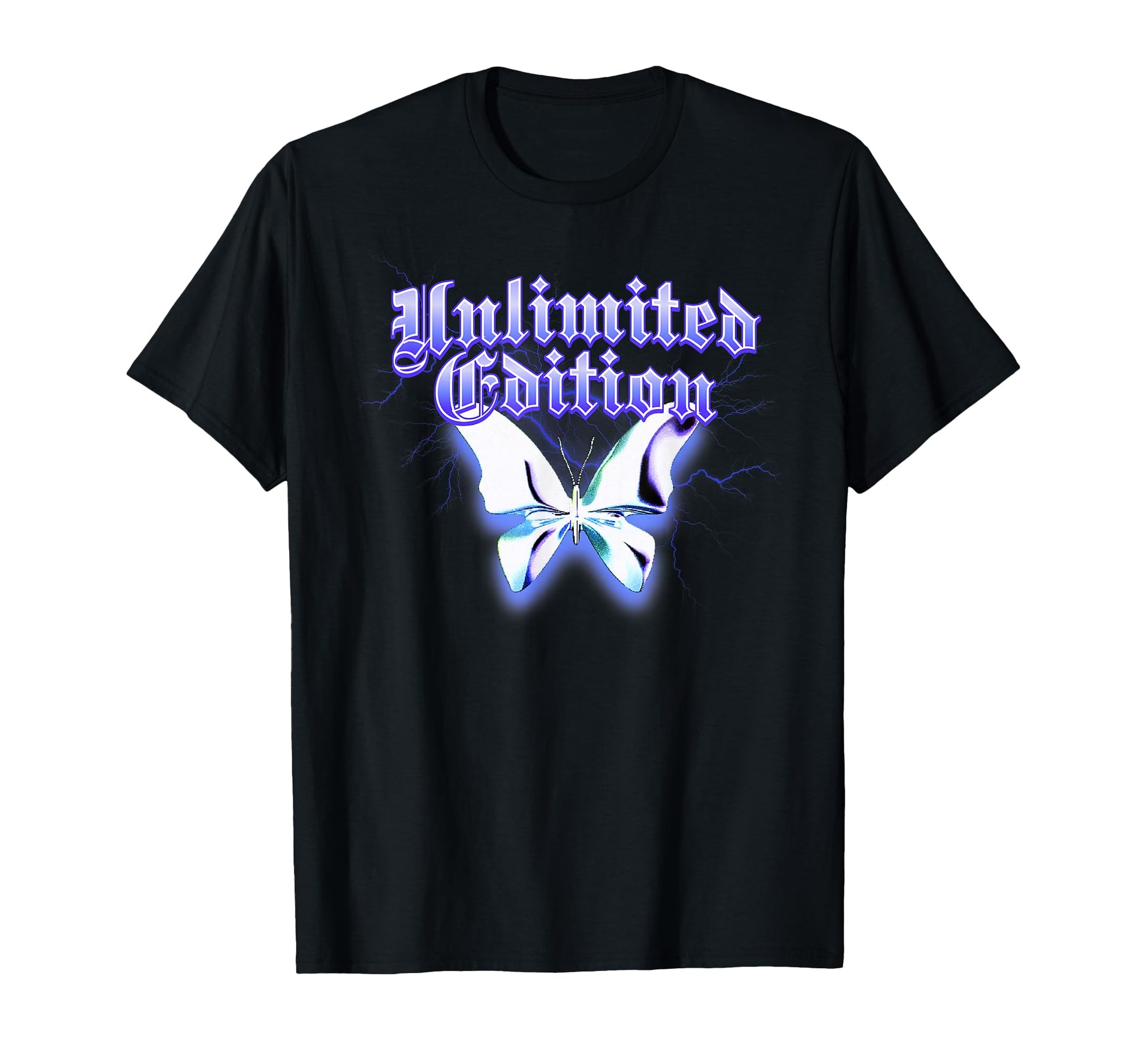 Butterfly Y2K Grunge Aesthetic T-Shirt - Minimalist Print Men Women - T-Shirt, Sweatshirt, Hoodie