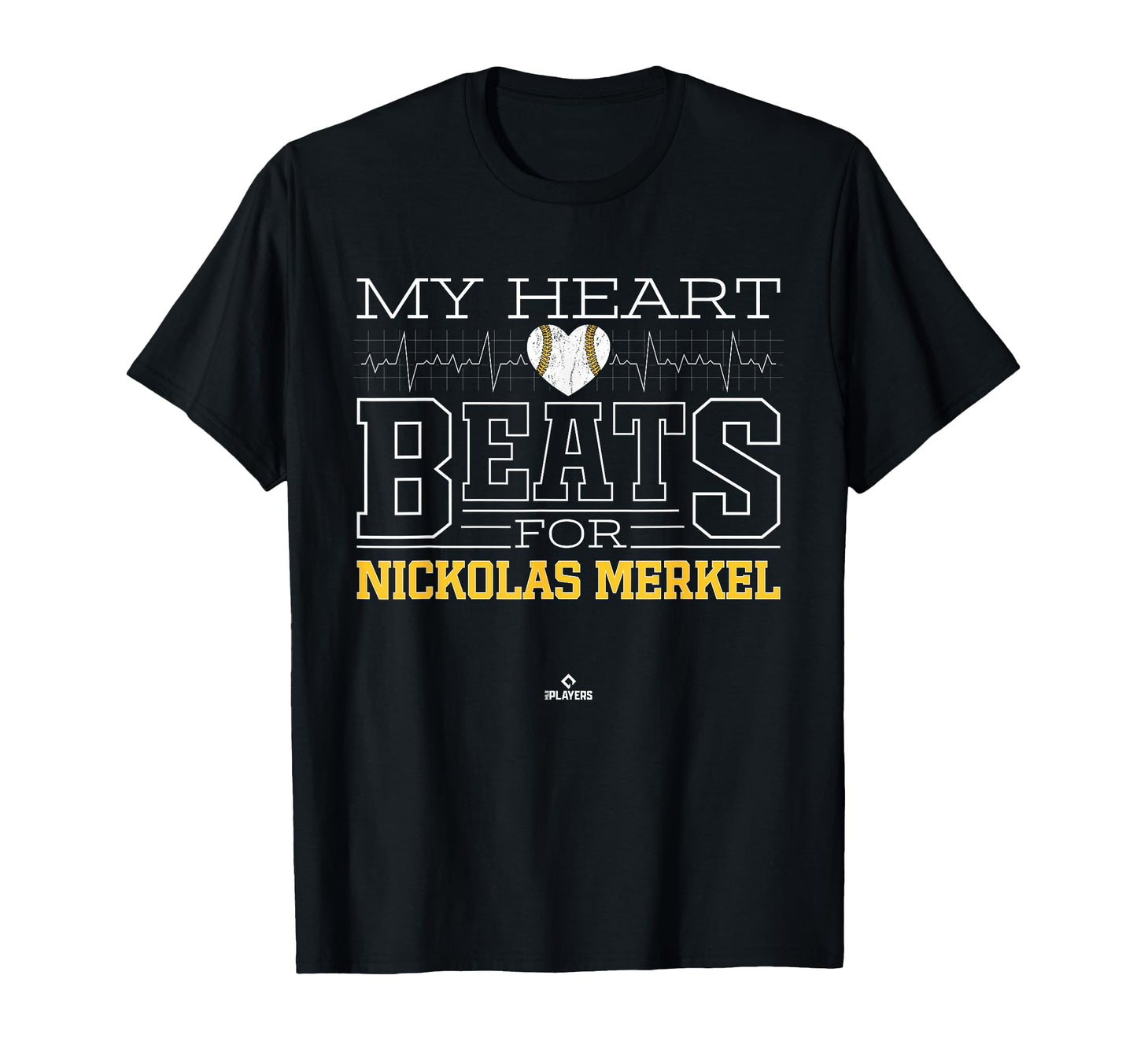 My Heart Beats Nickolas Merkel T-Shirt - Casual Everyday Wear Men Women - T-Shirt, Sweatshirt, Hoodie
