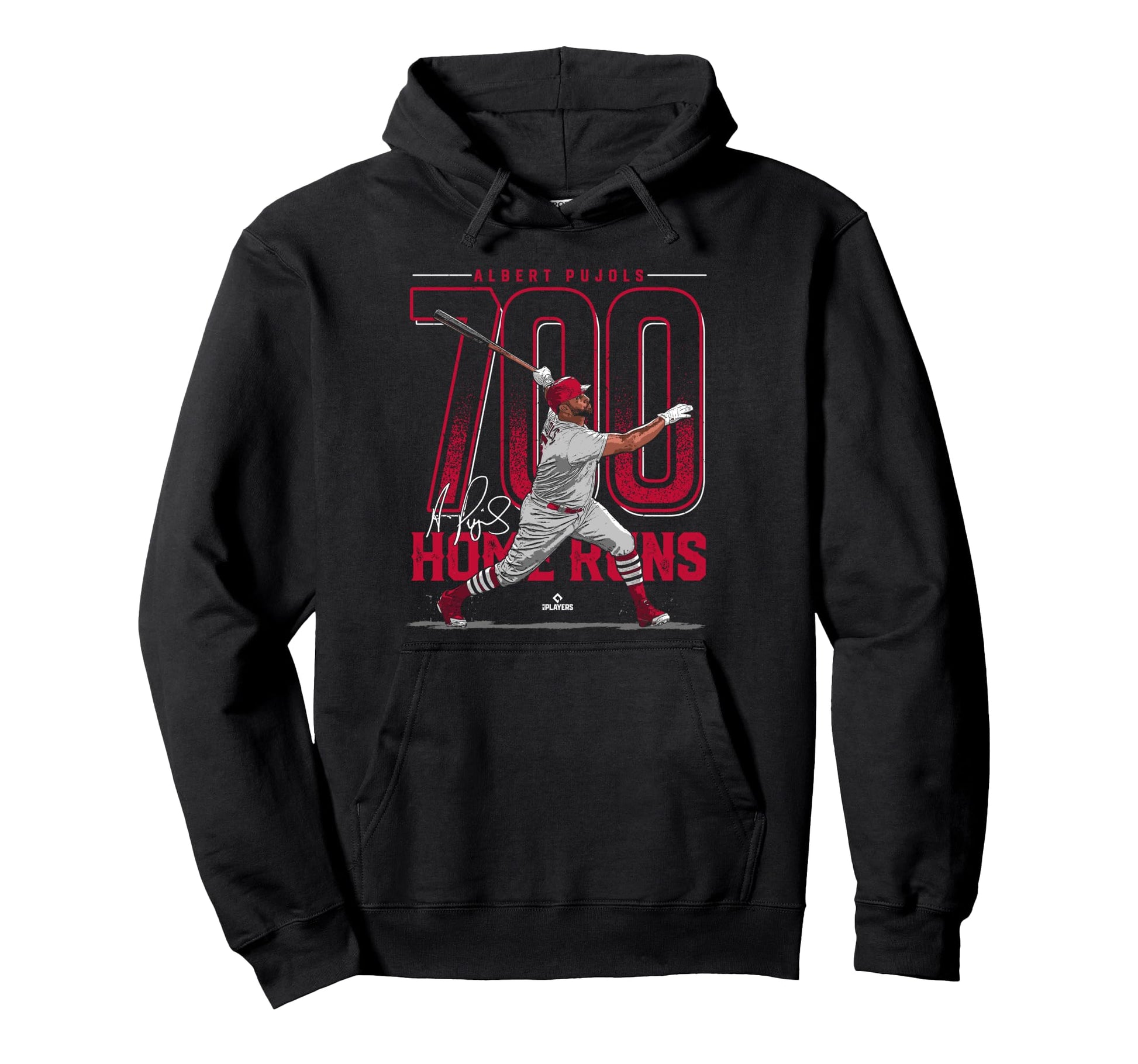 Albert Pujols 700 Home Runs Albert Hoodie - Aesthetic Graphic for Adults - T-Shirt, Sweatshirt, Hoodie