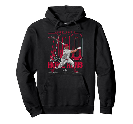 Albert Pujols 700 Home Runs Albert Hoodie - Aesthetic Graphic for Adults - T-Shirt, Sweatshirt, Hoodie