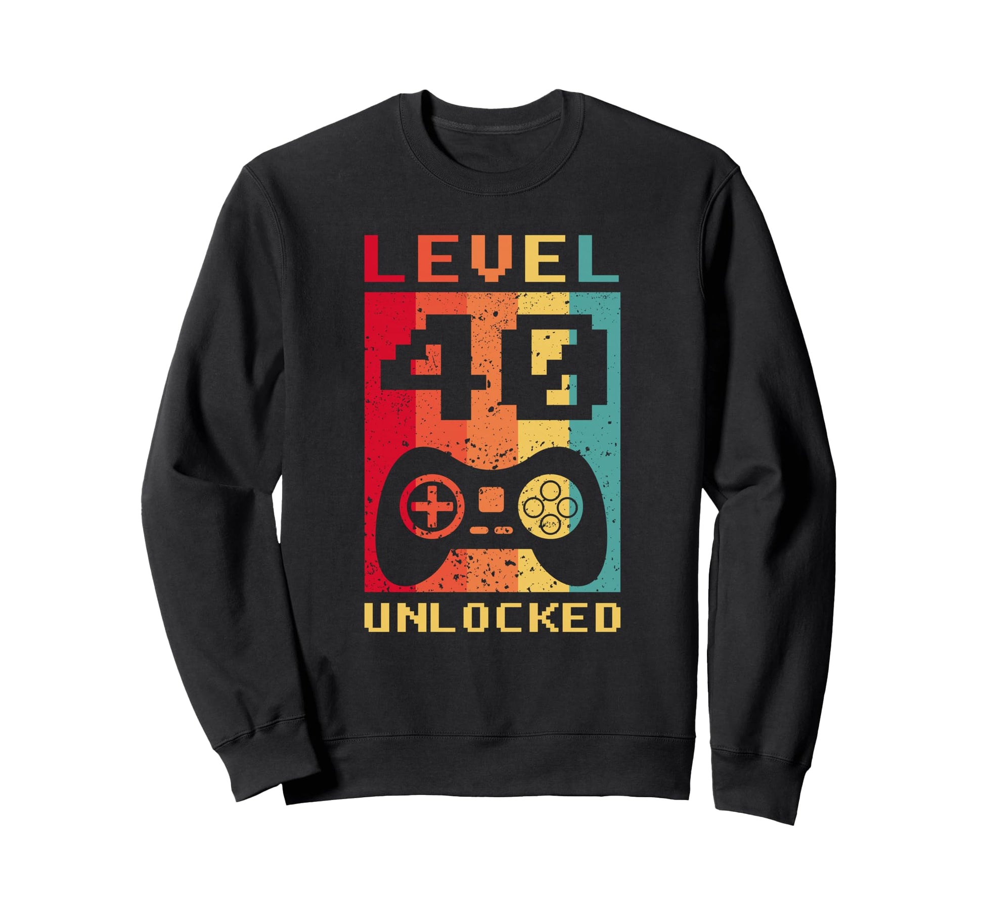 Level 40 Unlocked Gamer Sweatshirt - Casual Everyday Wear Men Women - T-Shirt, Sweatshirt, Hoodie