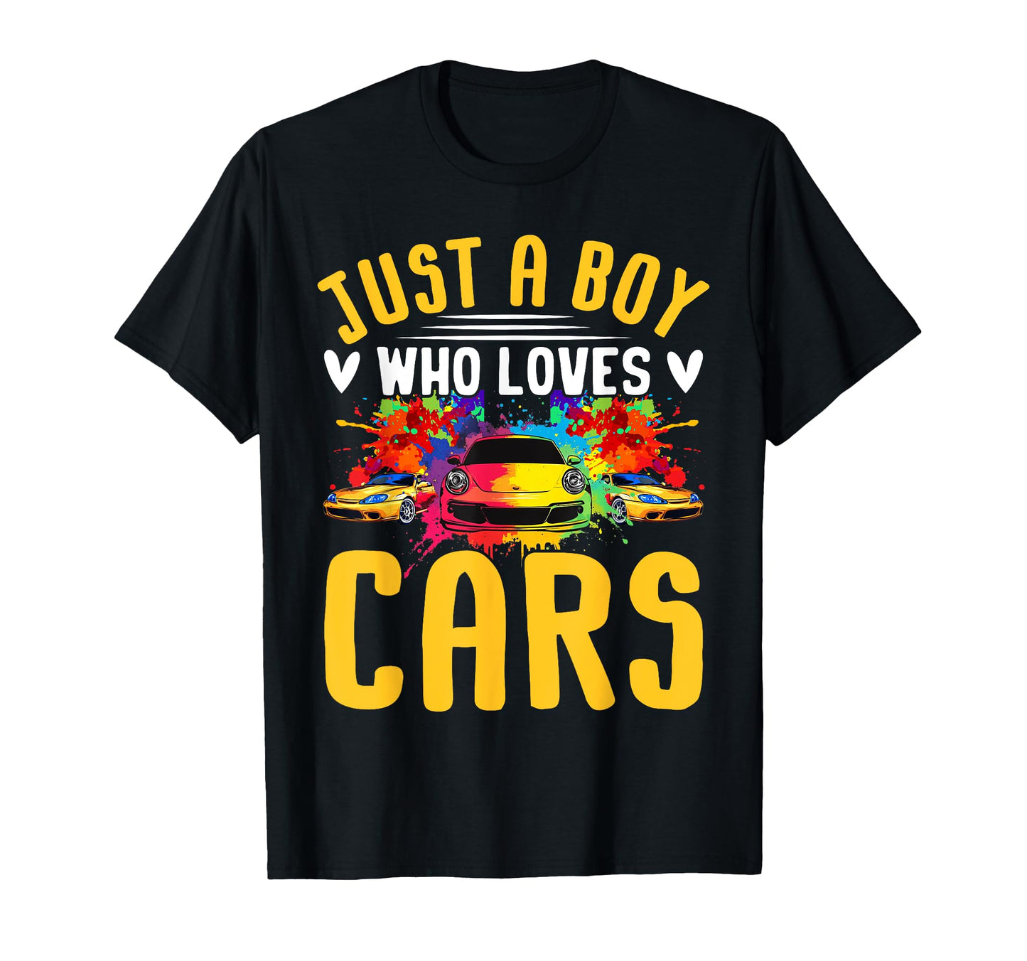 Just Who Loves Cars Sleek Sports Car T-Shirt - Graphic Print Unisex - T-Shirt, Sweatshirt, Hoodie