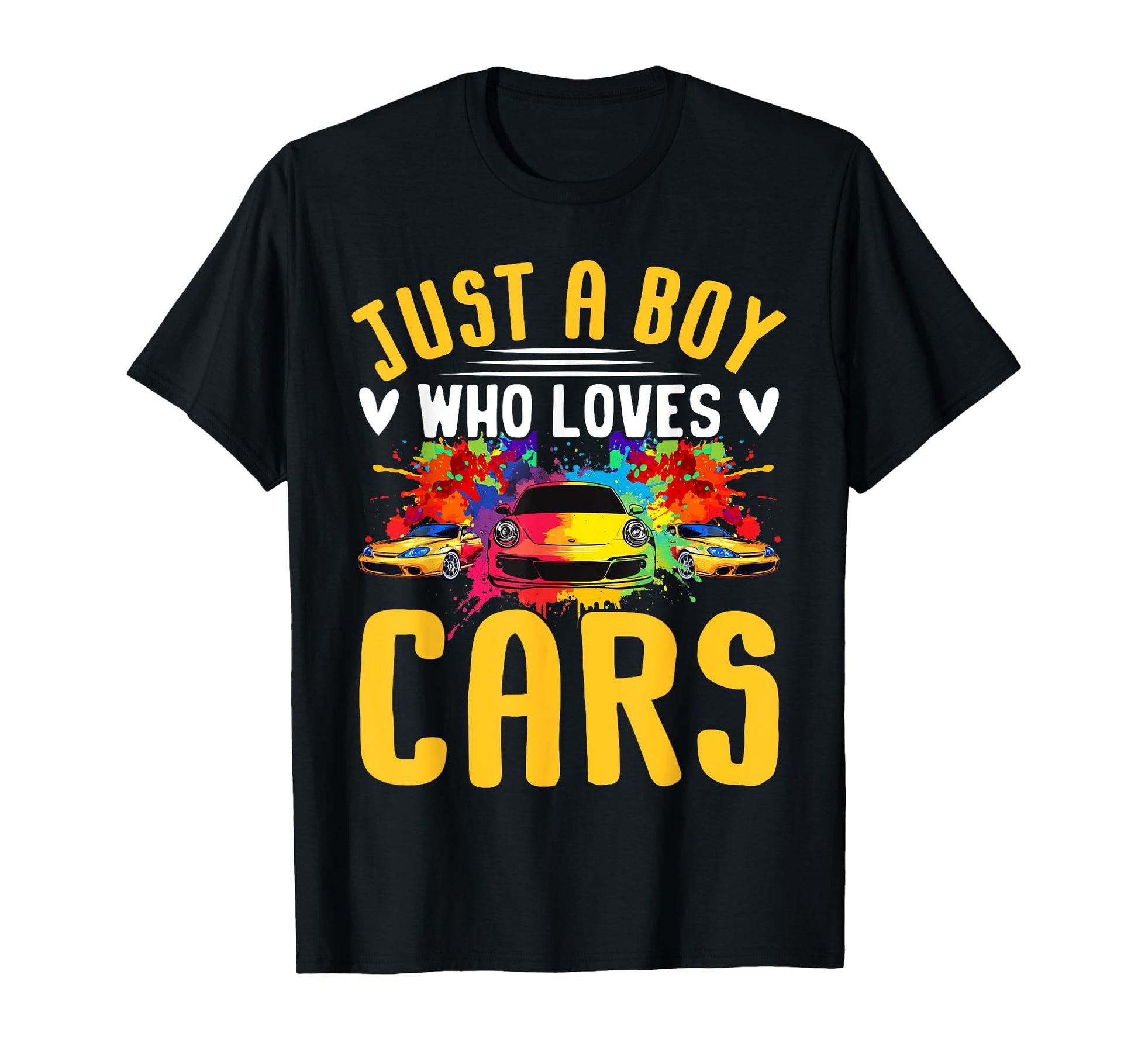 Just Who Loves Cars Sleek Sports Car T-Shirt - Graphic Print Unisex - T-Shirt, Sweatshirt, Hoodie