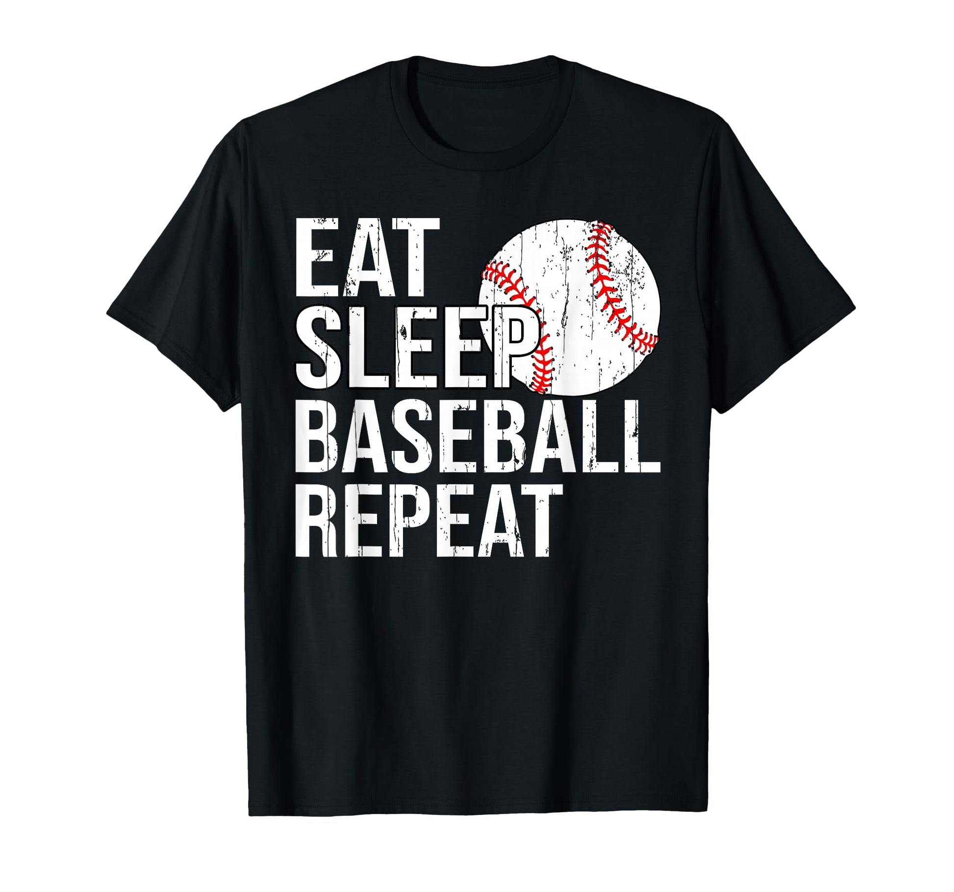 Eat Sleep Baseball Repeat Gifts T-Shirt - Streetwear Style for Adults - T-Shirt, Sweatshirt, Hoodie