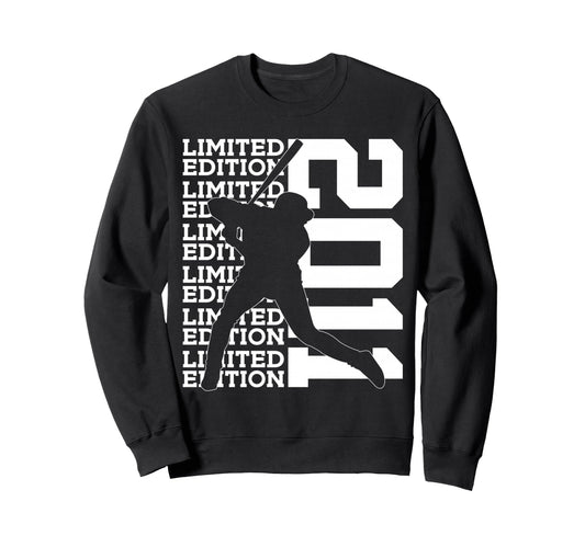 2011 Baseball 15Th Birthday Sweatshirt - Fun Novelty Design for Adults - T-Shirt, Sweatshirt, Hoodie