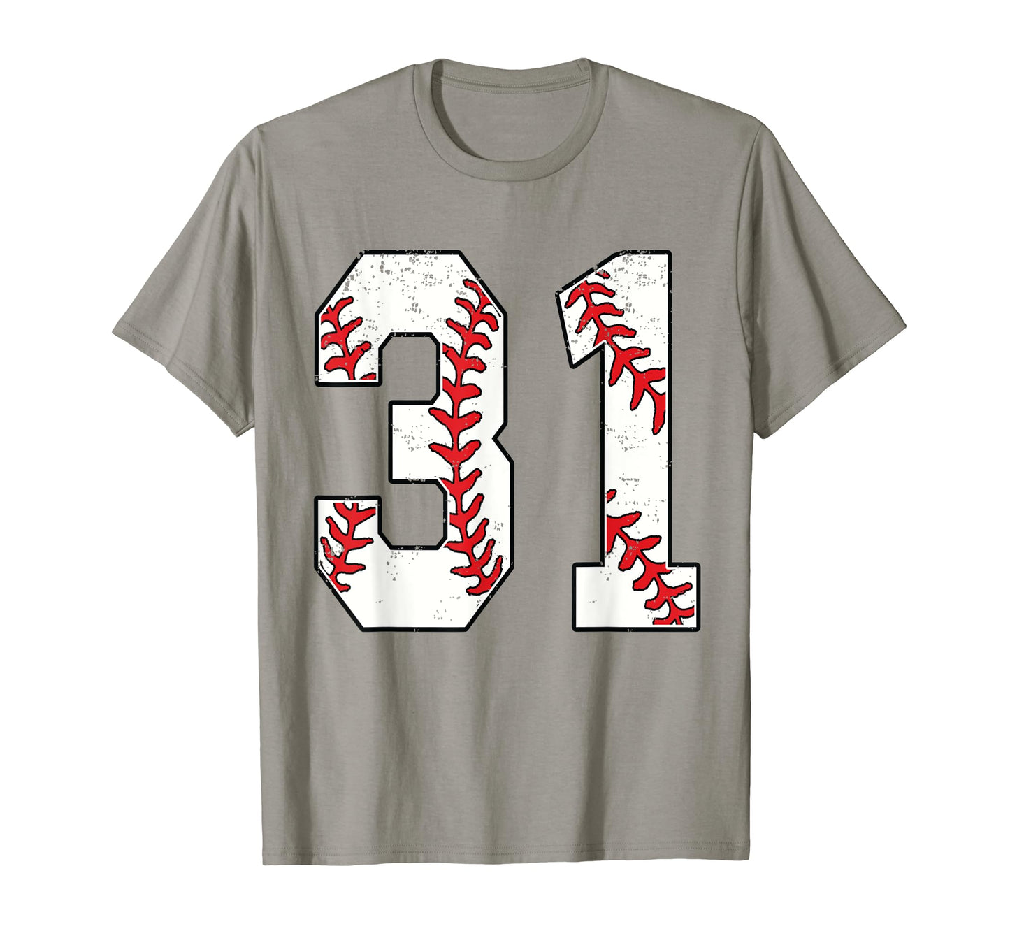Number 31 Baseball 31 Jersey Number T-Shirt - Graphic Print Men Women - T-Shirt, Sweatshirt, Hoodie