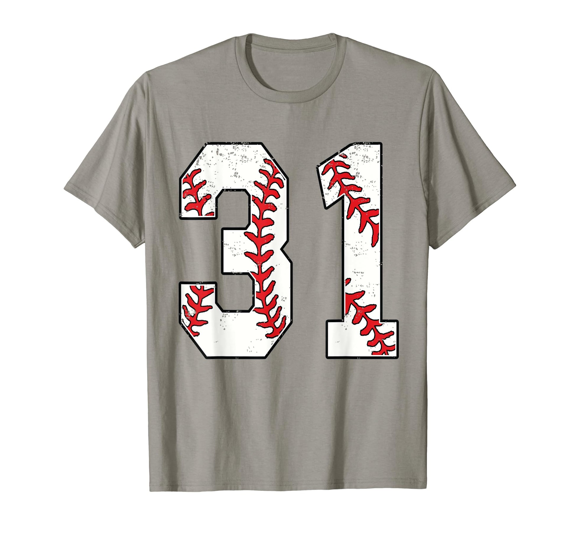 Number 31 Baseball 31 Jersey Number T-Shirt - Graphic Print Men Women - T-Shirt, Sweatshirt, Hoodie