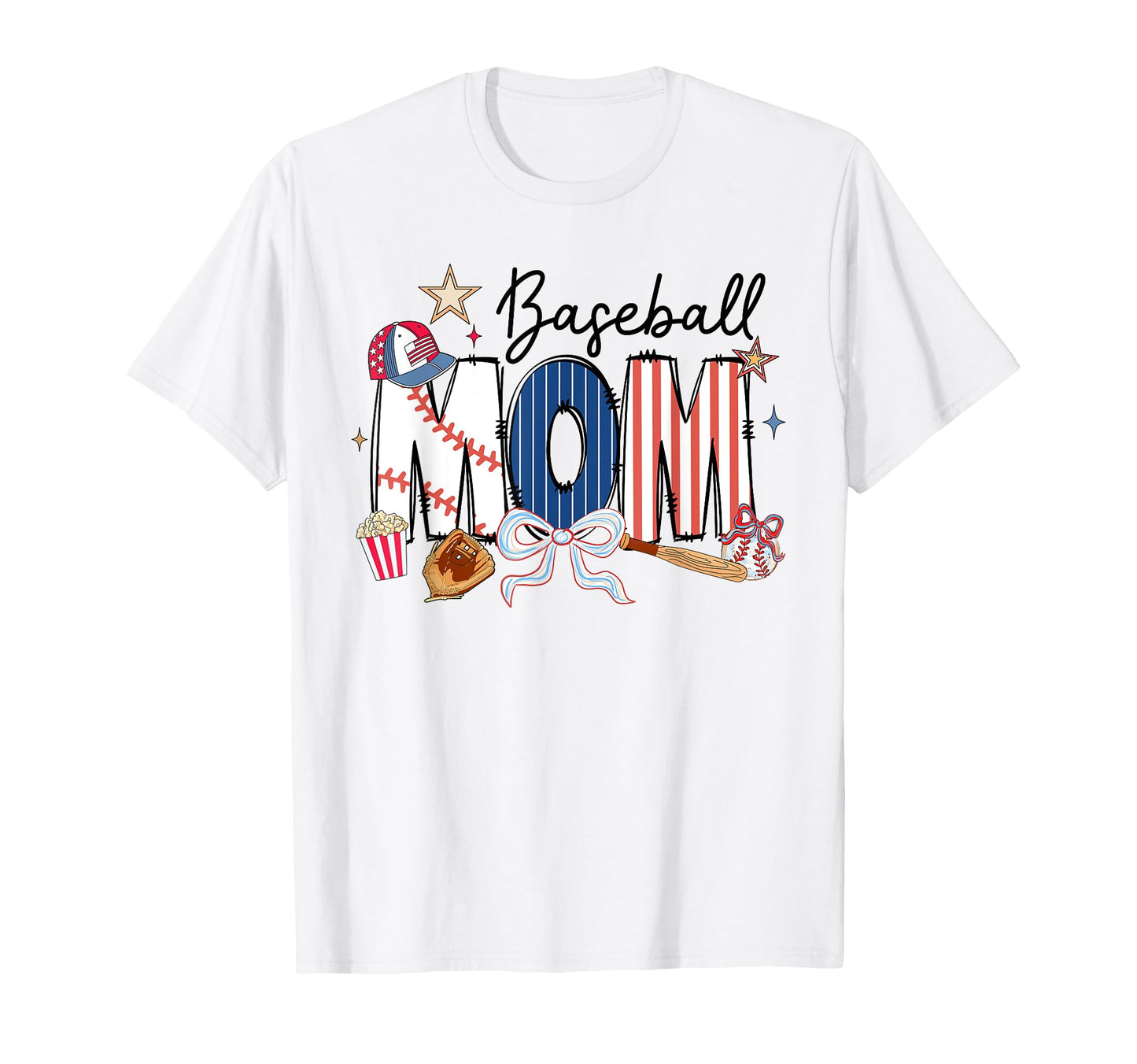 Coquette Bow Baseball Grandma Mimi Lolly T-Shirt - Streetwear Style Unisex - T-Shirt, Sweatshirt, Hoodie