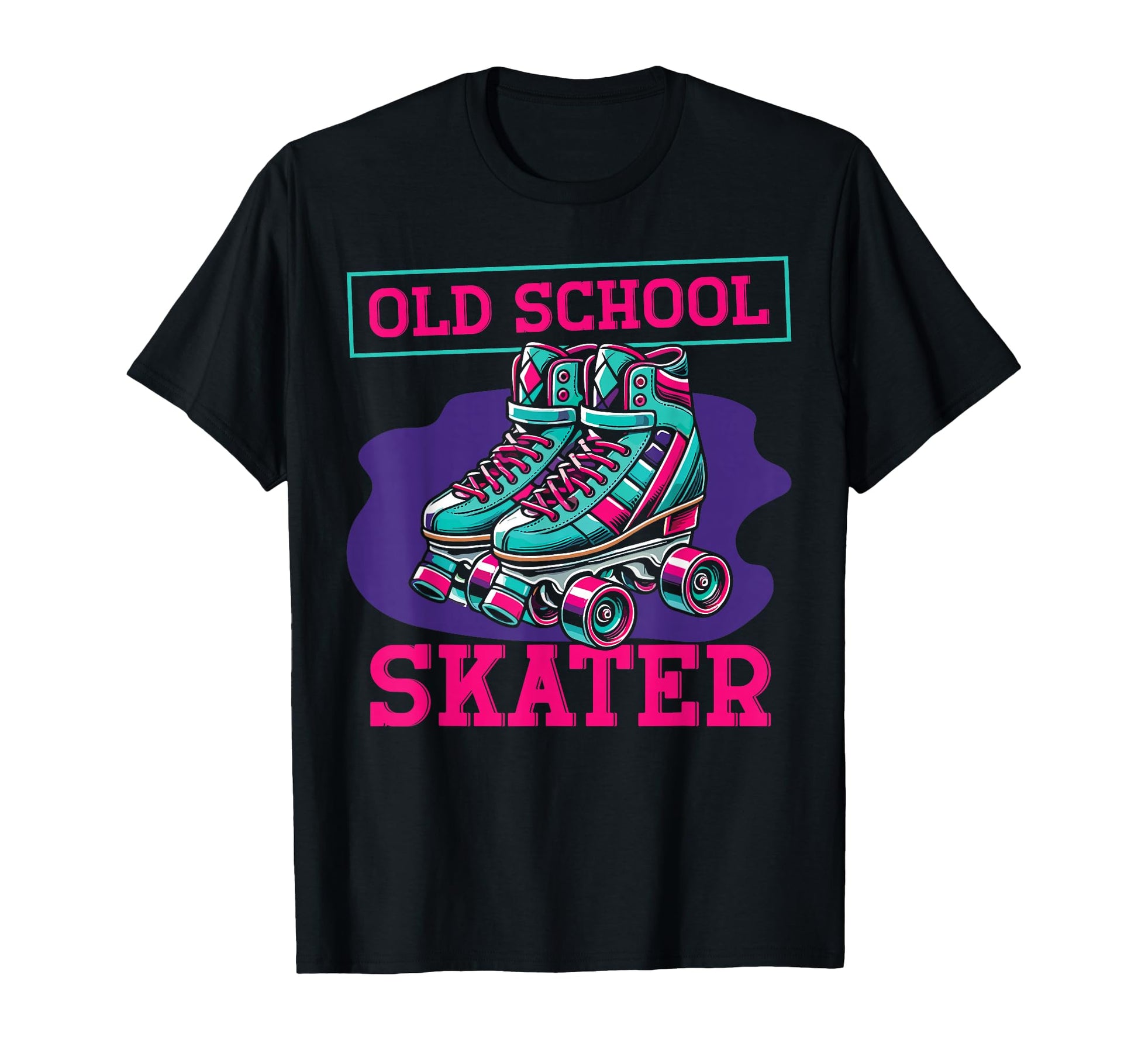 Roller Skating Skate 1970S Old School T-Shirt - Streetwear Style Unisex - T-Shirt, Sweatshirt, Hoodie