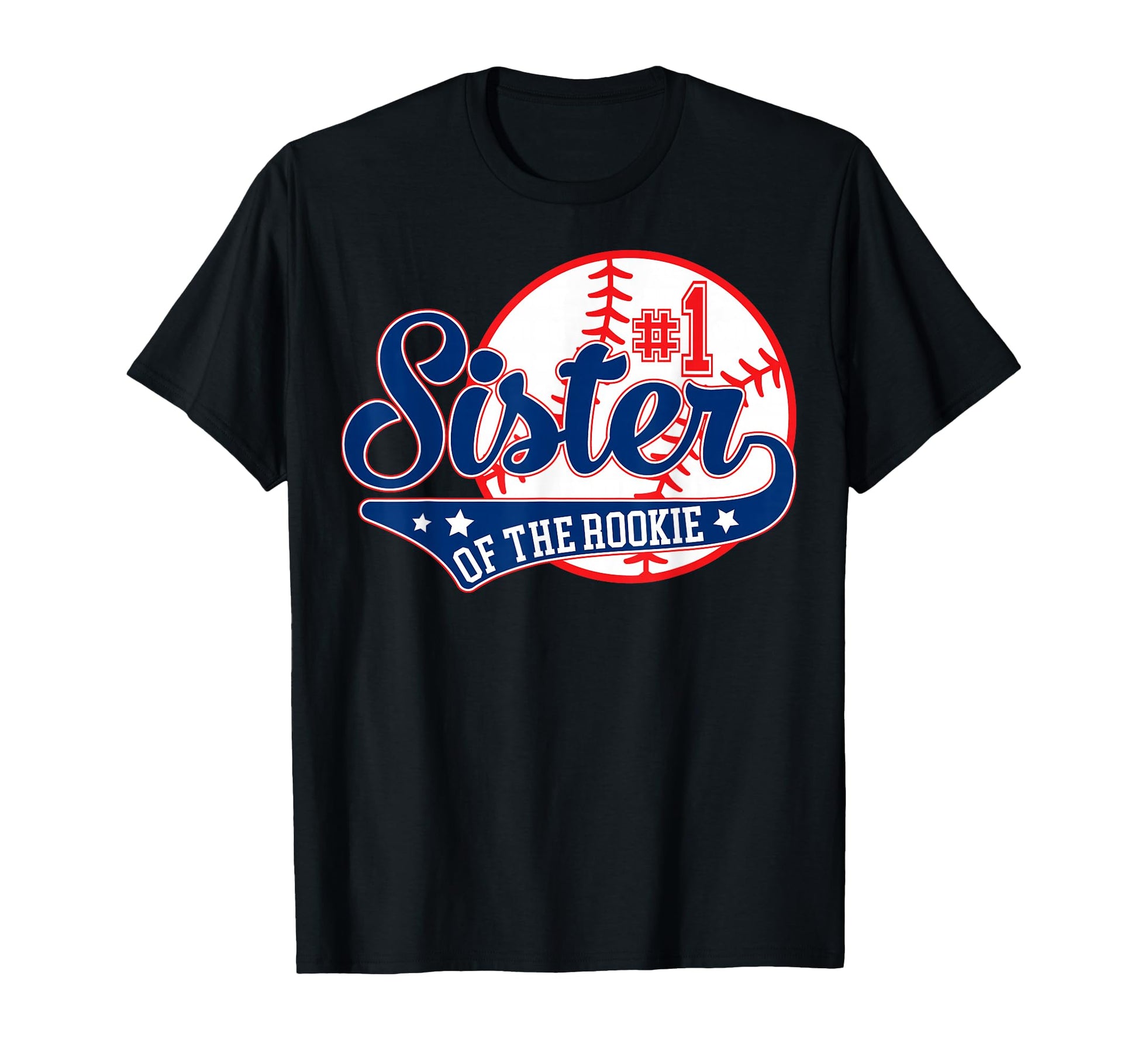 Sister Rookie 1St Birthday Baseball T-Shirt - Unique Graphic for Adults - T-Shirt, Sweatshirt, Hoodie