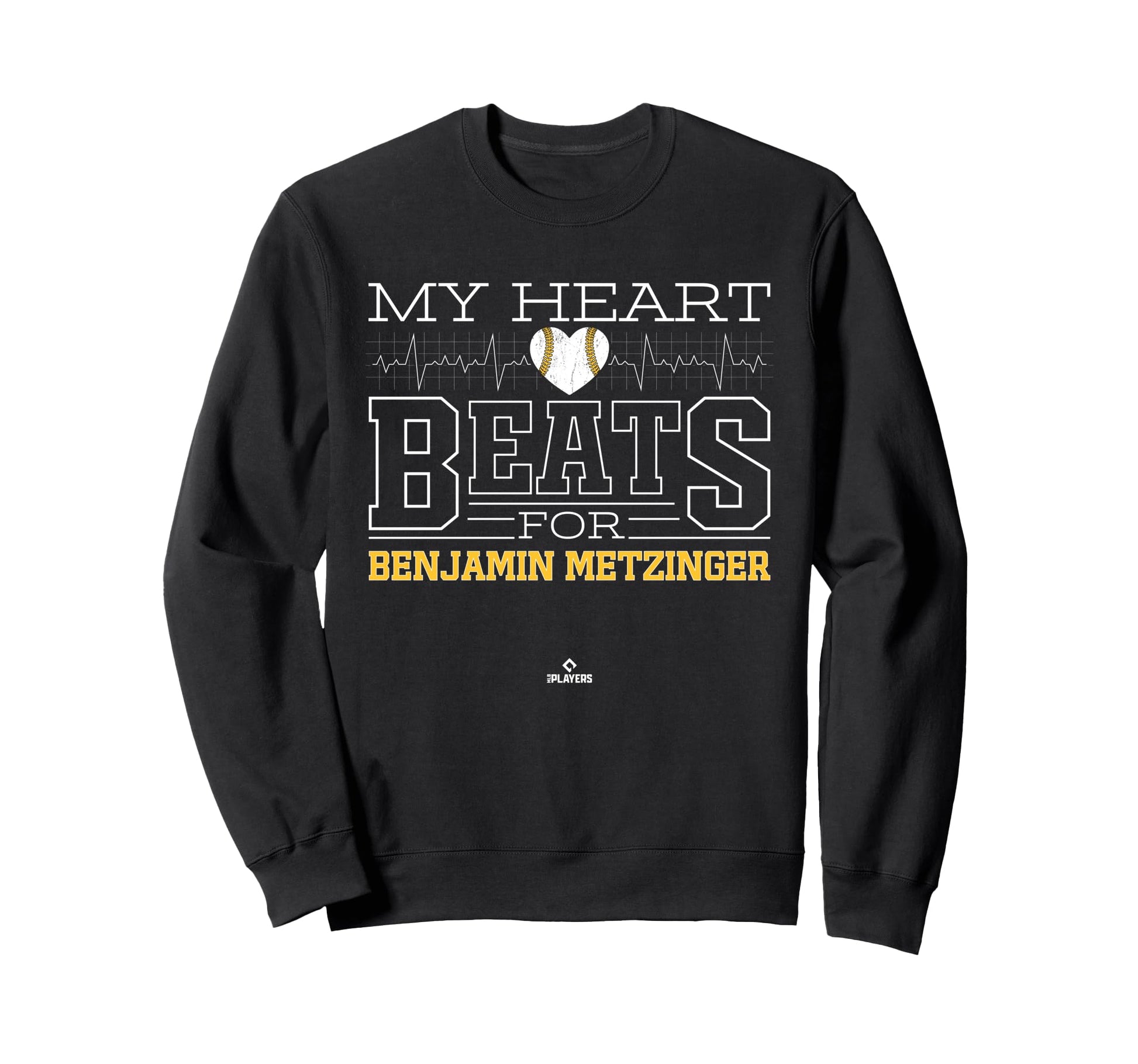 My Heart Beats Benjamin Metzinger Sweatshirt - Aesthetic Graphic Men Women - T-Shirt, Sweatshirt, Hoodie