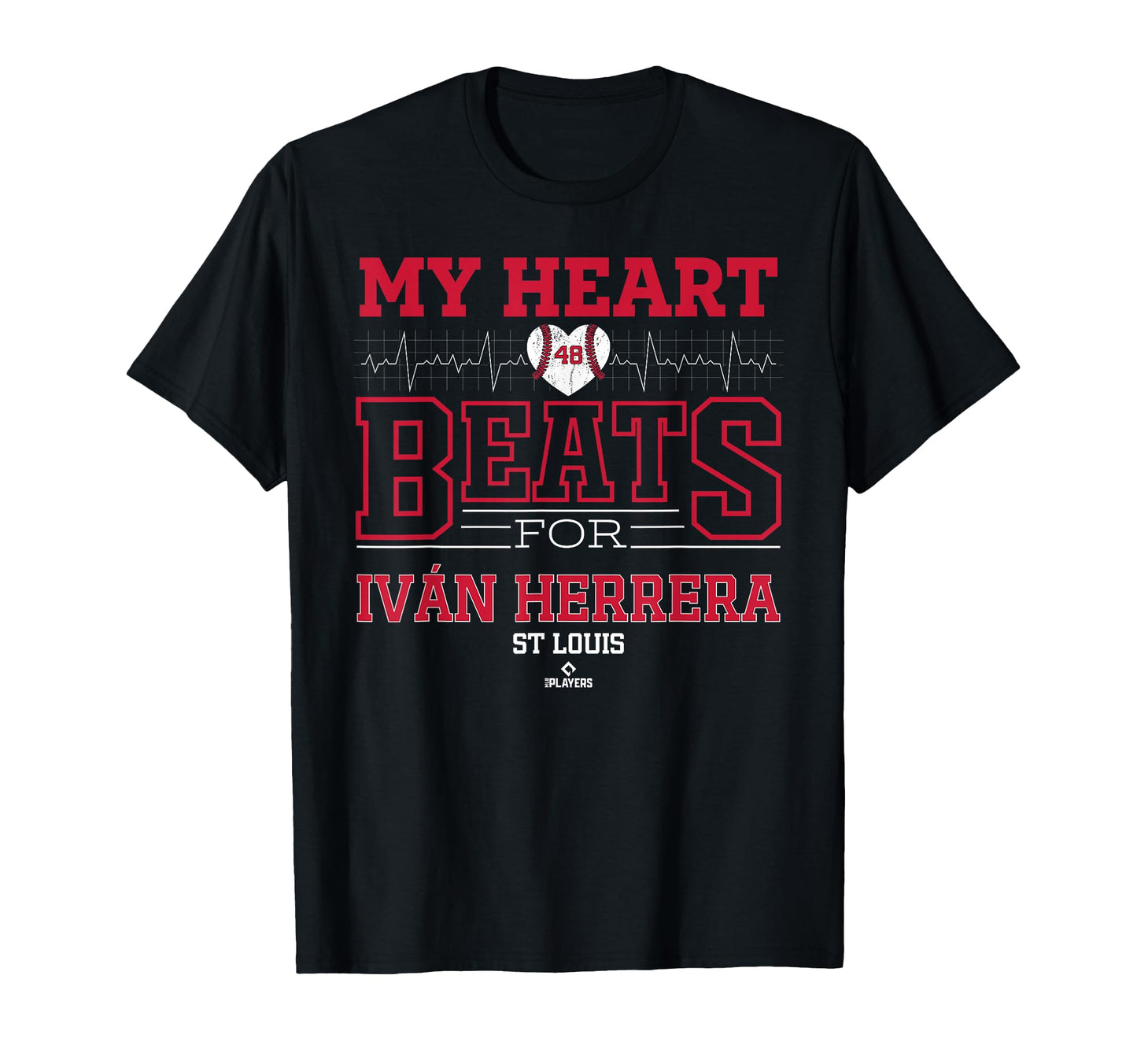 My Heart Beats Iv N Herrera St Louis T-Shirt - Unique Graphic Unisex - T-Shirt, Sweatshirt, Hoodie