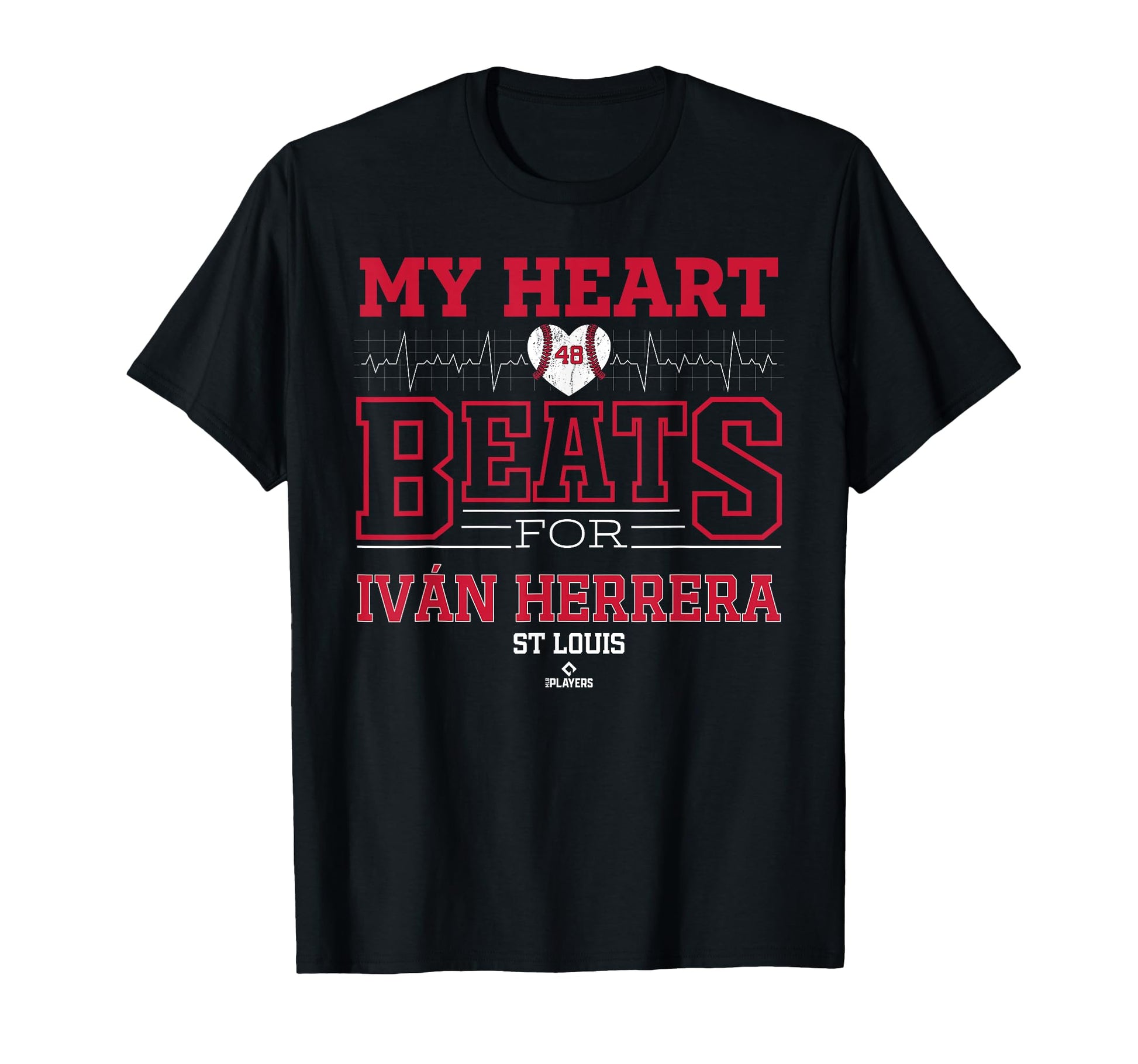 My Heart Beats Iv N Herrera St Louis T-Shirt - Unique Graphic Unisex - T-Shirt, Sweatshirt, Hoodie