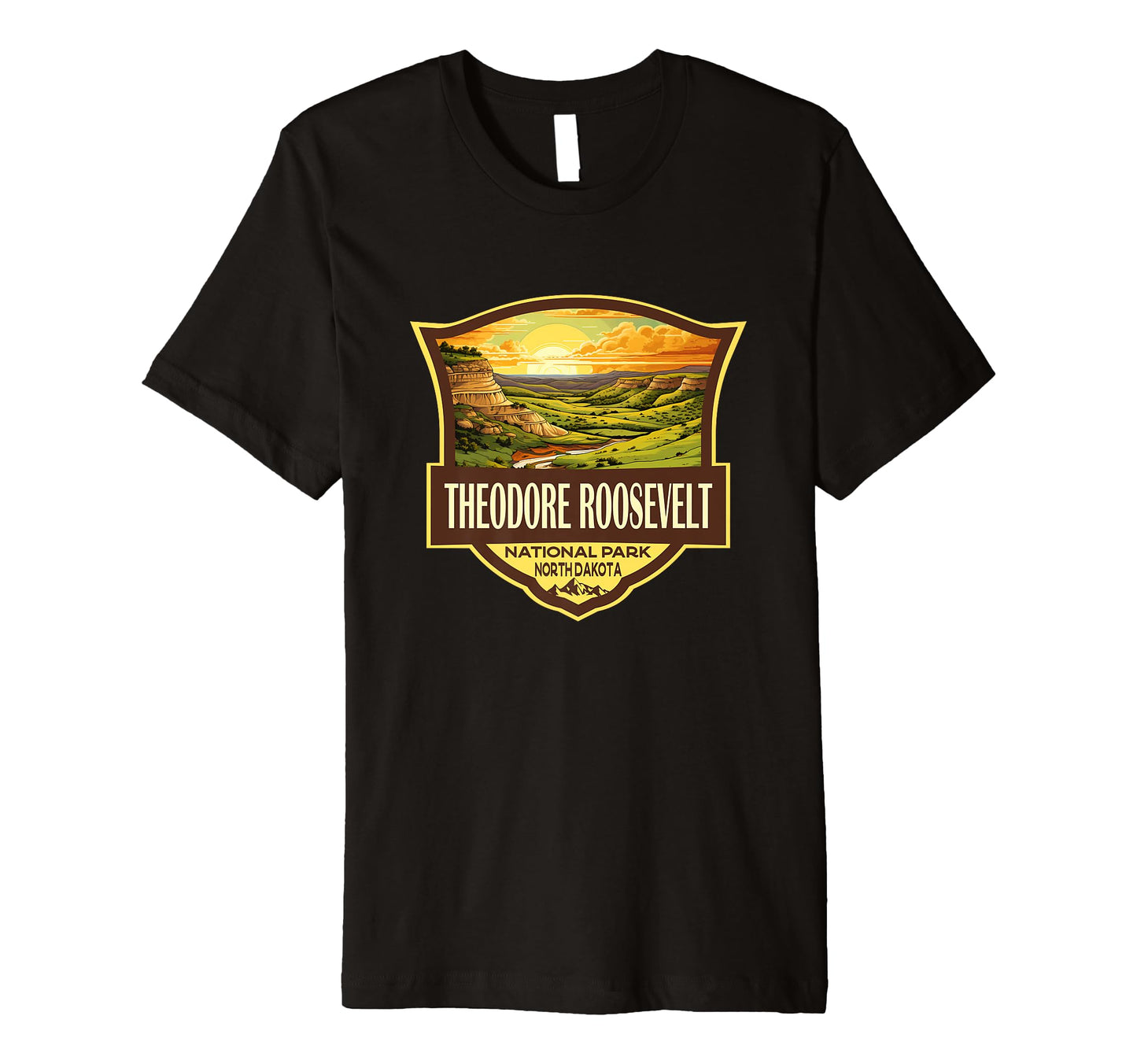 Theodore Roosevelt National Park T-Shirt - Graphic Print Unisex - T-Shirt, Sweatshirt, Hoodie
