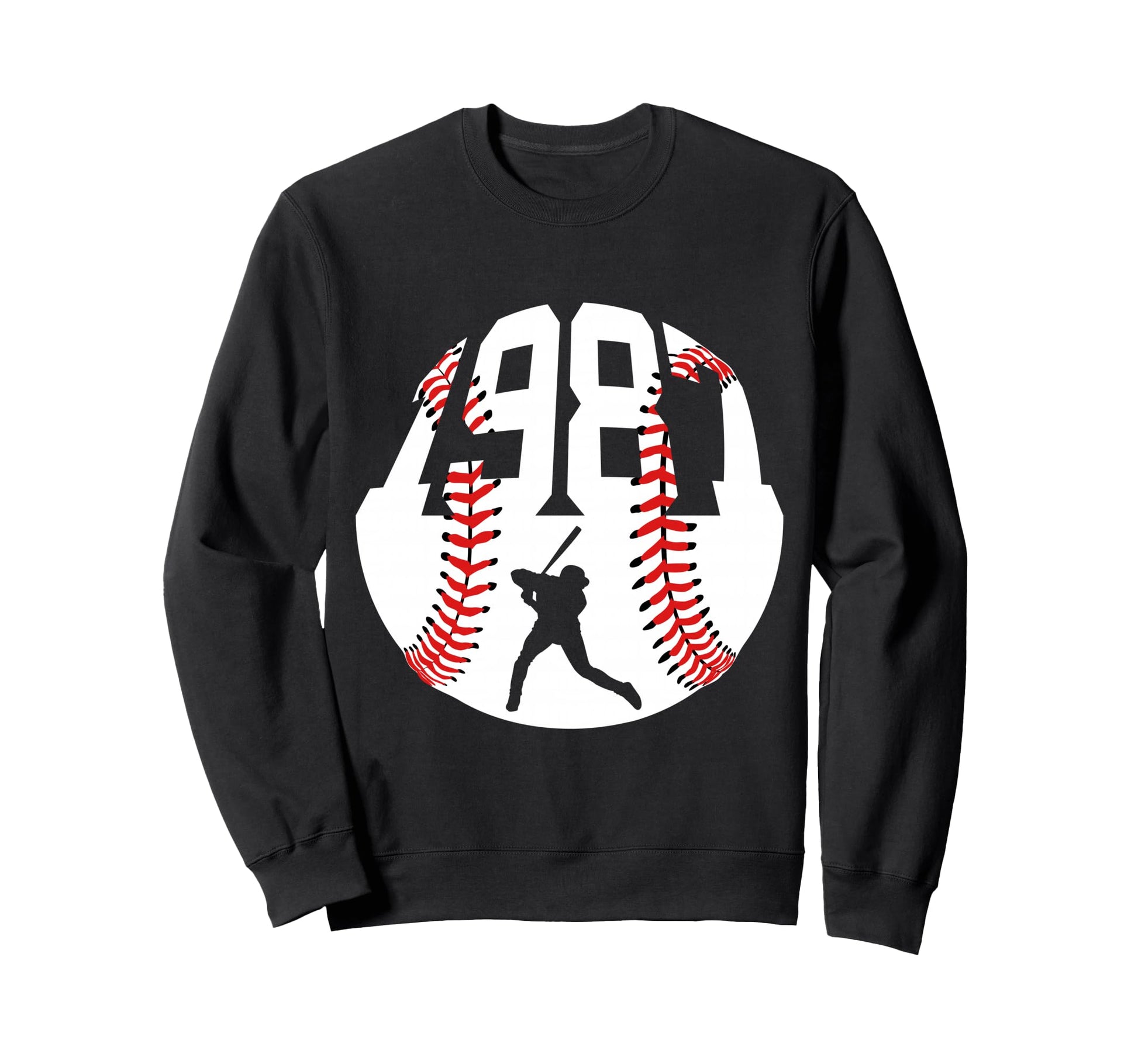 1987 Baseball 39Th Birthday Sweatshirt - Unique Graphic for Adults - T-Shirt, Sweatshirt, Hoodie