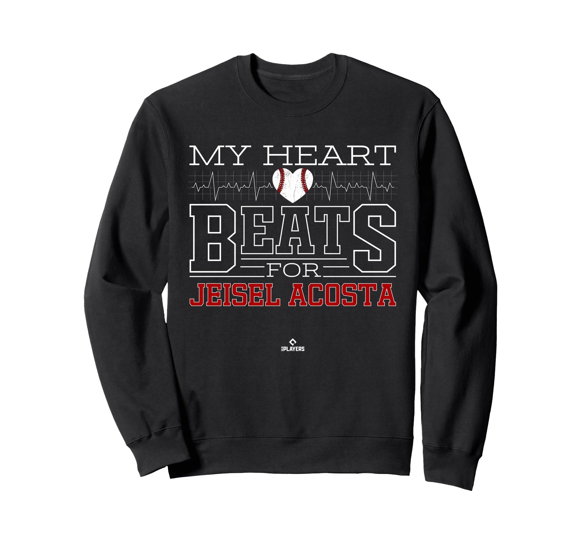 My Heart Beats Jeisel Acosta Sweatshirt - Aesthetic Graphic Unisex - T-Shirt, Sweatshirt, Hoodie