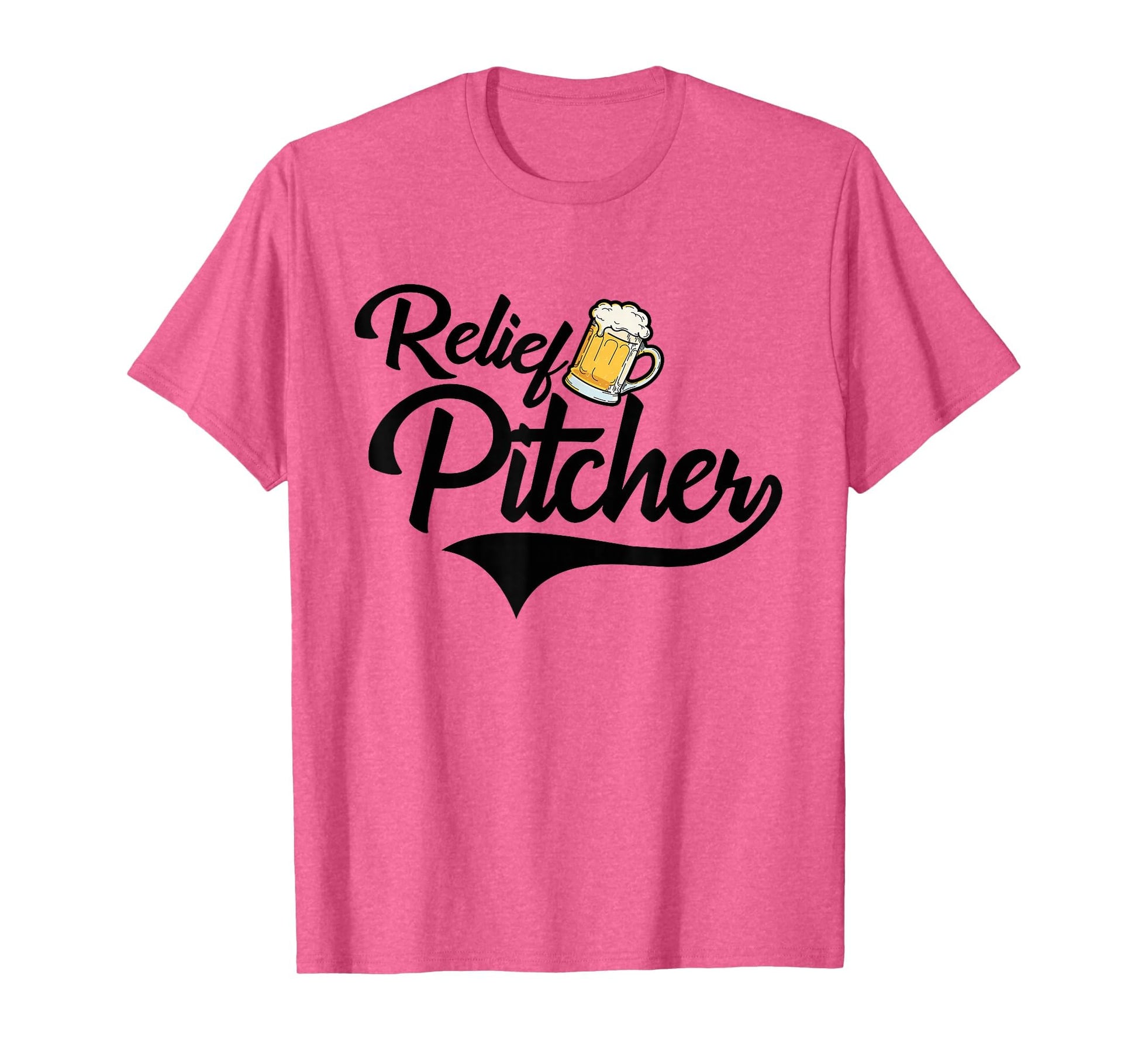 Relief Pitcher Beer And Baseball Funny T-Shirt - Unique Graphic for Adults - T-Shirt, Sweatshirt, Hoodie