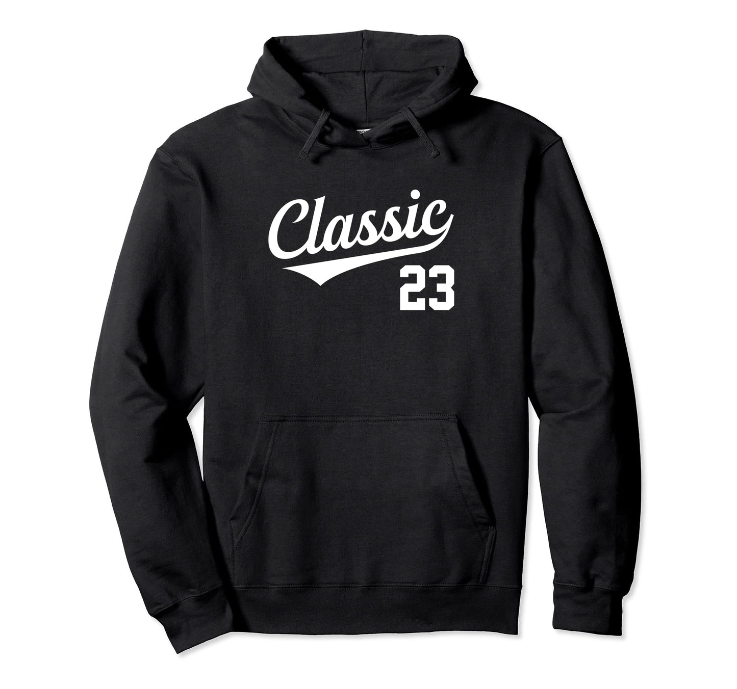 Baseball Jersey Birthday Age 23 Hoodie - Novelty Apparel Men Women - T-Shirt, Sweatshirt, Hoodie