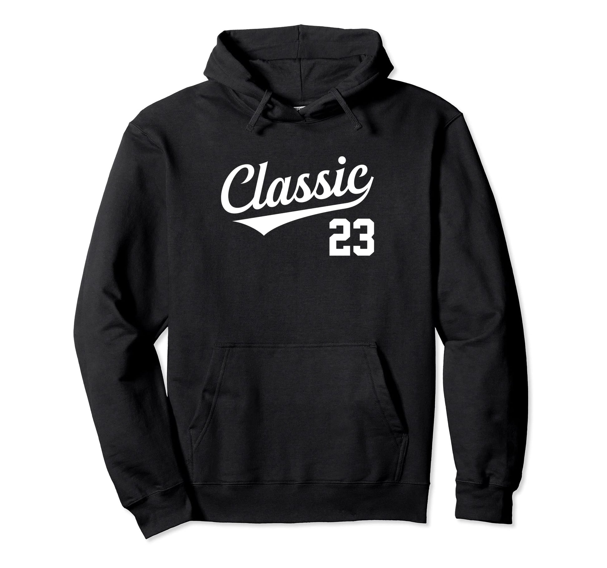Baseball Jersey Birthday Age 23 Hoodie - Novelty Apparel Men Women - T-Shirt, Sweatshirt, Hoodie