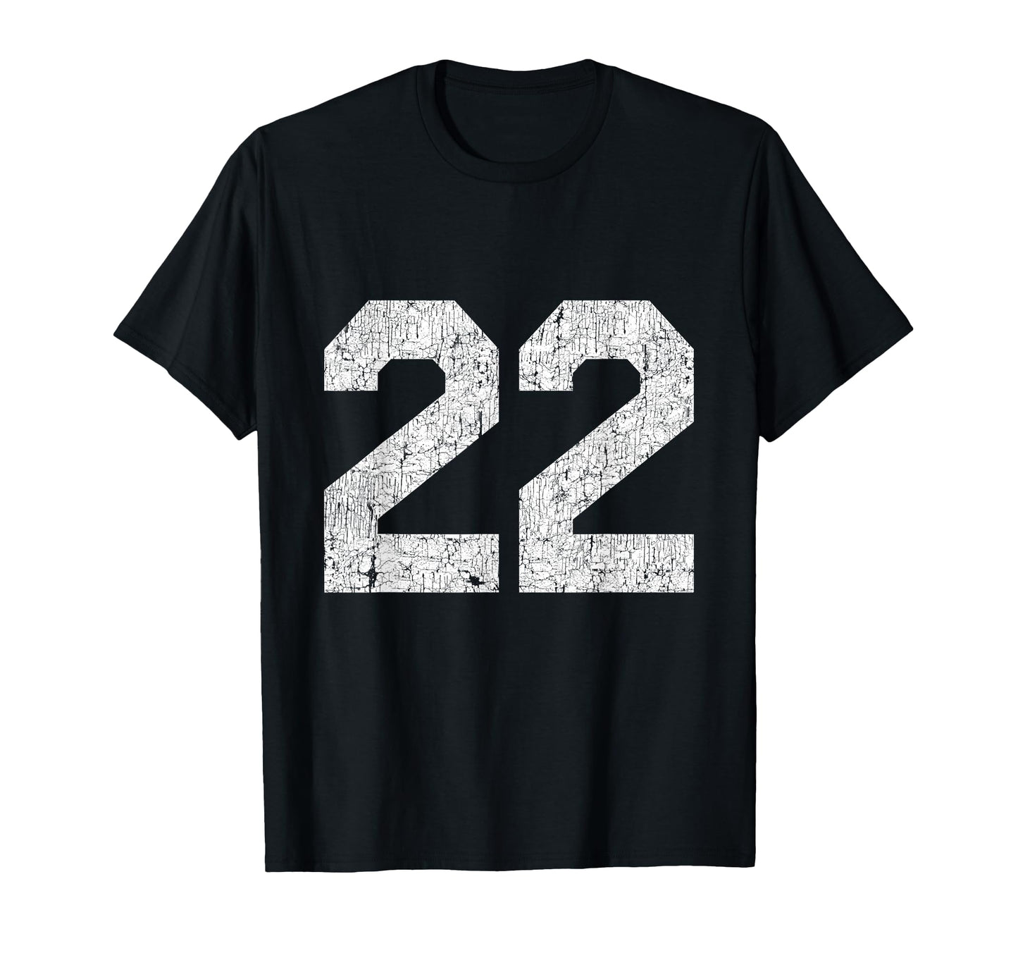 22 Jersey Uniform Varsity Sports Number T-Shirt - Graphic Print Men Women - T-Shirt, Sweatshirt, Hoodie