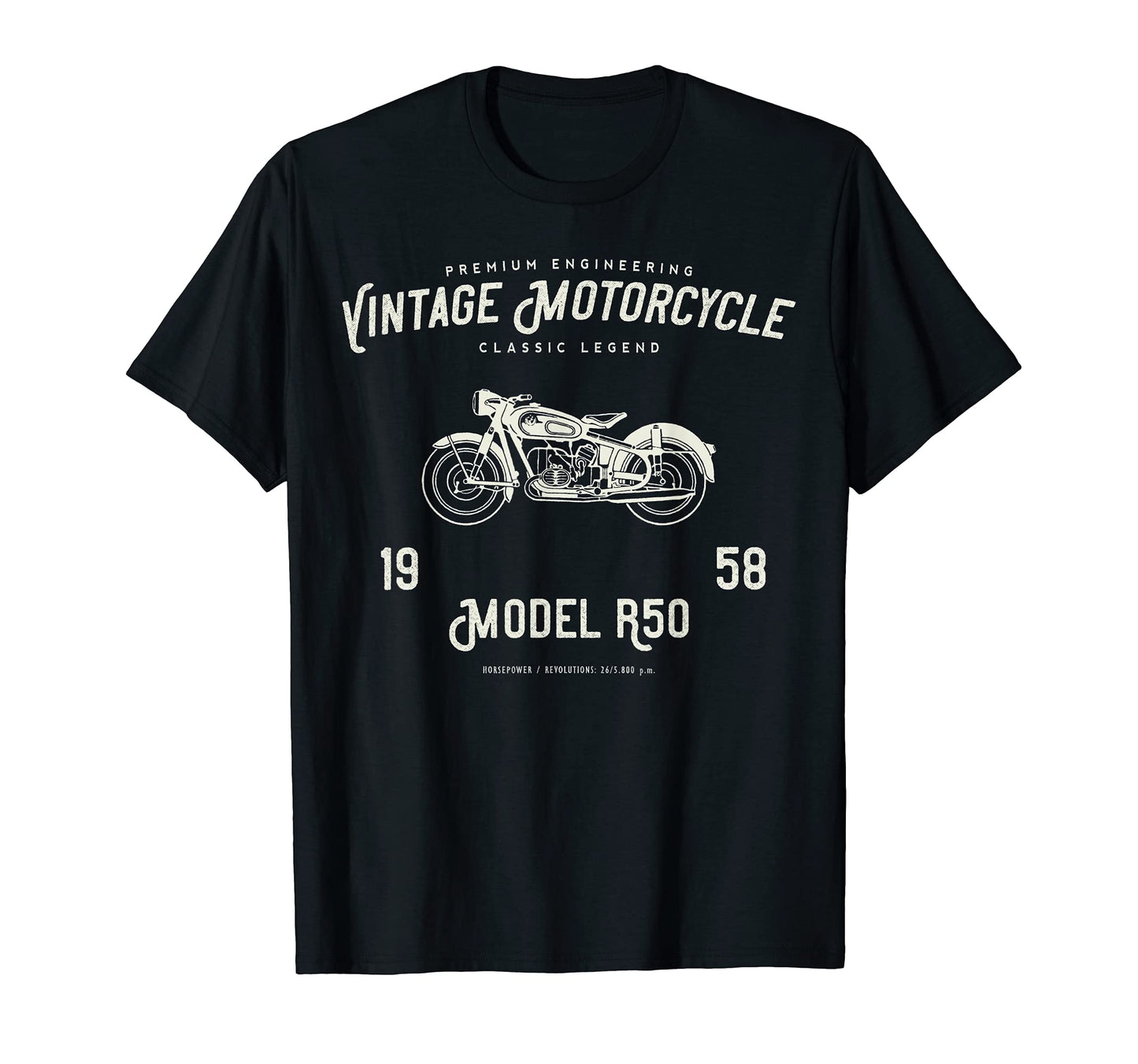 Motorcycle Original T-Shirt - Custom Art Print Unisex - T-Shirt, Sweatshirt, Hoodie