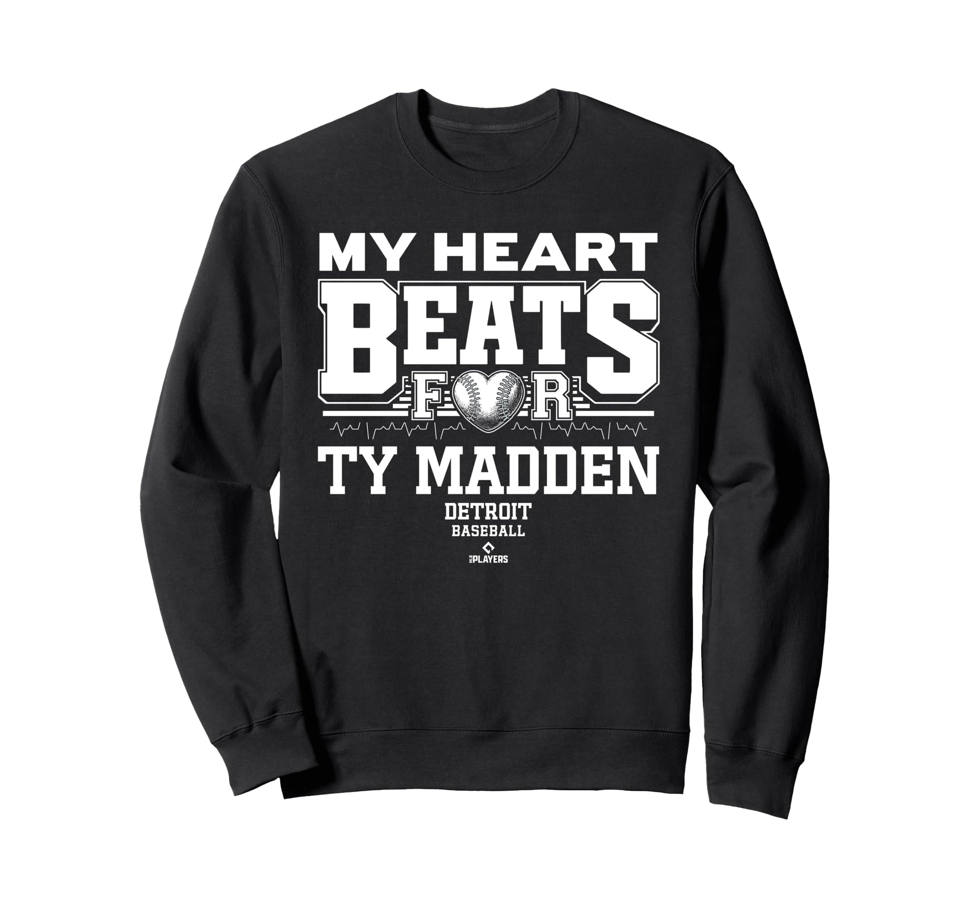 My Heart Beats Ty Madden Detroit Sweatshirt - Aesthetic Graphic for Adults - T-Shirt, Sweatshirt, Hoodie