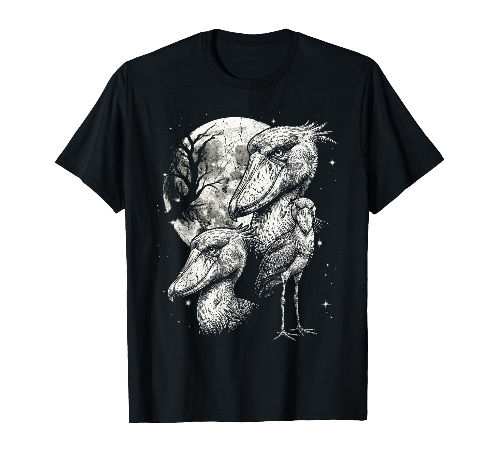 Shoebill Stork 90S Aesthetic Y2K T-Shirt - Casual Everyday Wear Men Women - T-Shirt, Sweatshirt, Hoodie
