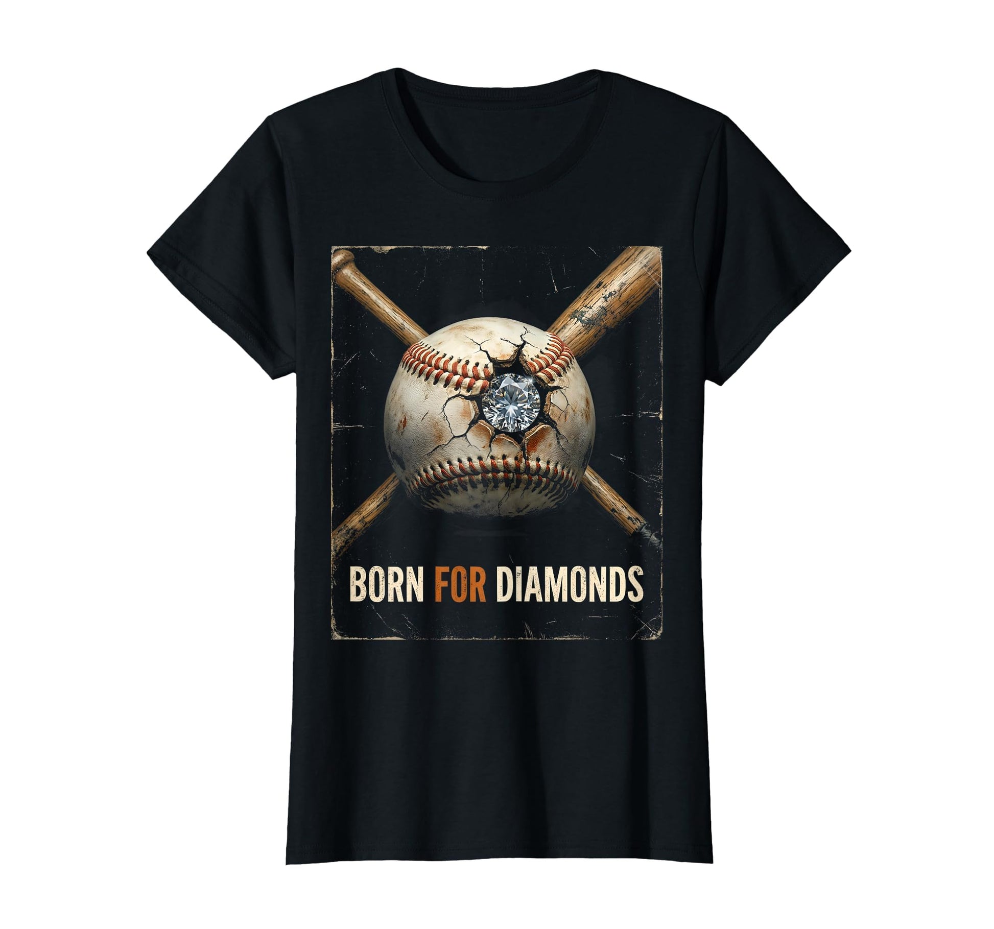 Born Diamonds Dirt And Diamonds T-Shirt - Fun Novelty Design Unisex - T-Shirt, Sweatshirt, Hoodie
