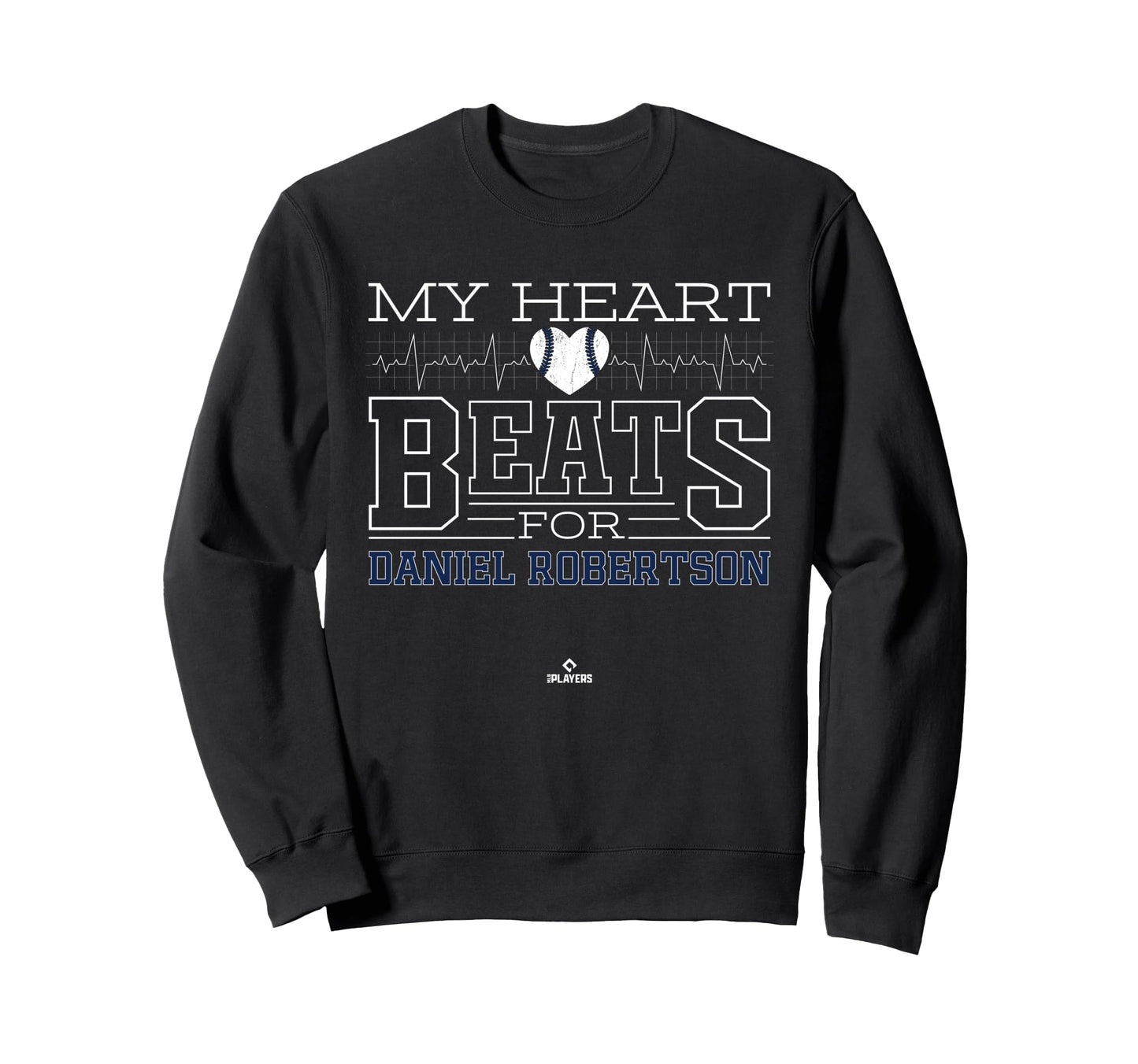 My Heart Beats Daniel Robertson Sweatshirt - Fun Novelty Design for Adults - T-Shirt, Sweatshirt, Hoodie