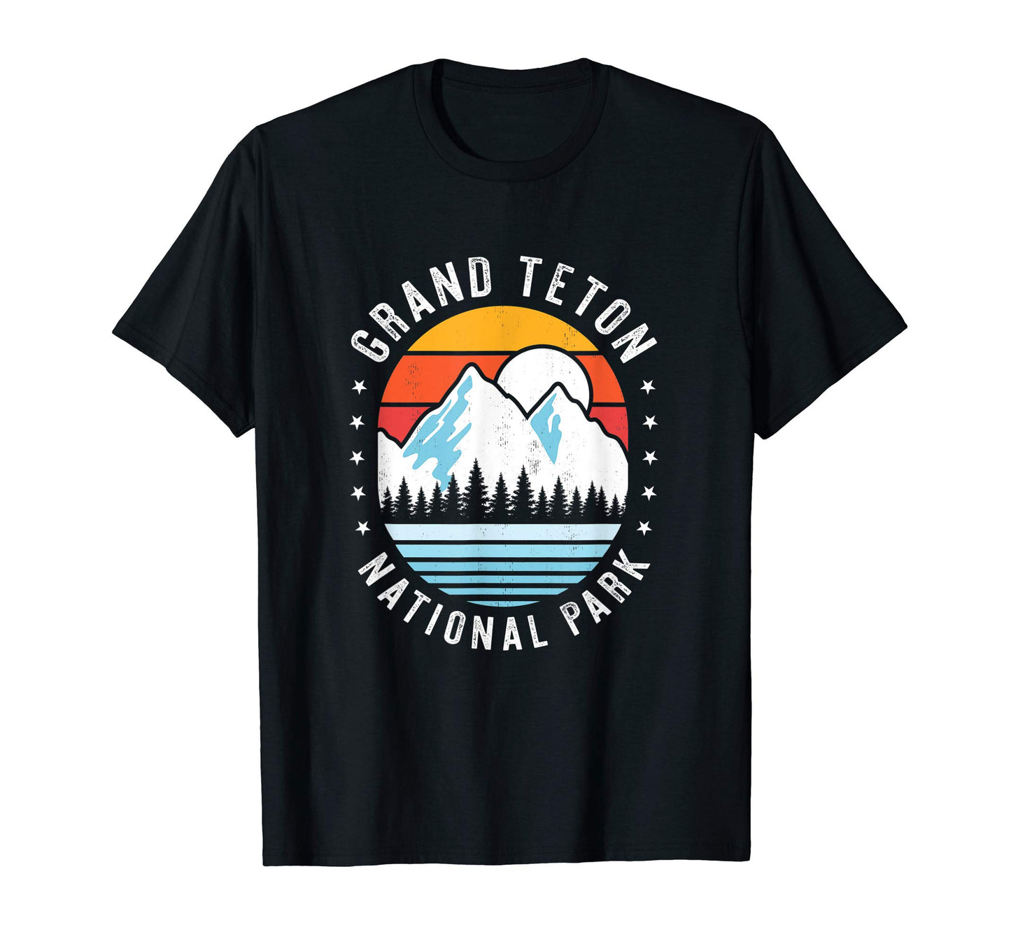 Grand Teton National Park Hiking T-Shirt - Trendy Graphic Men Women - T-Shirt, Sweatshirt, Hoodie