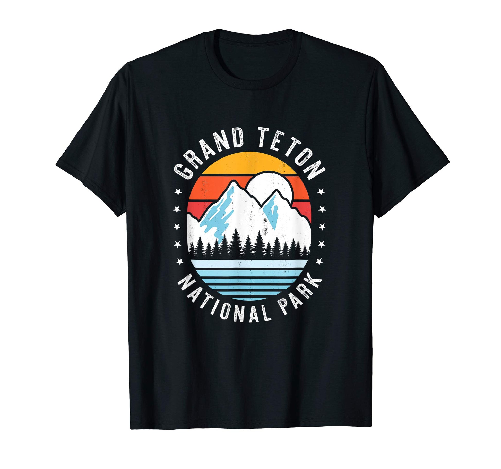 Grand Teton National Park Hiking T-Shirt - Trendy Graphic Men Women - T-Shirt, Sweatshirt, Hoodie