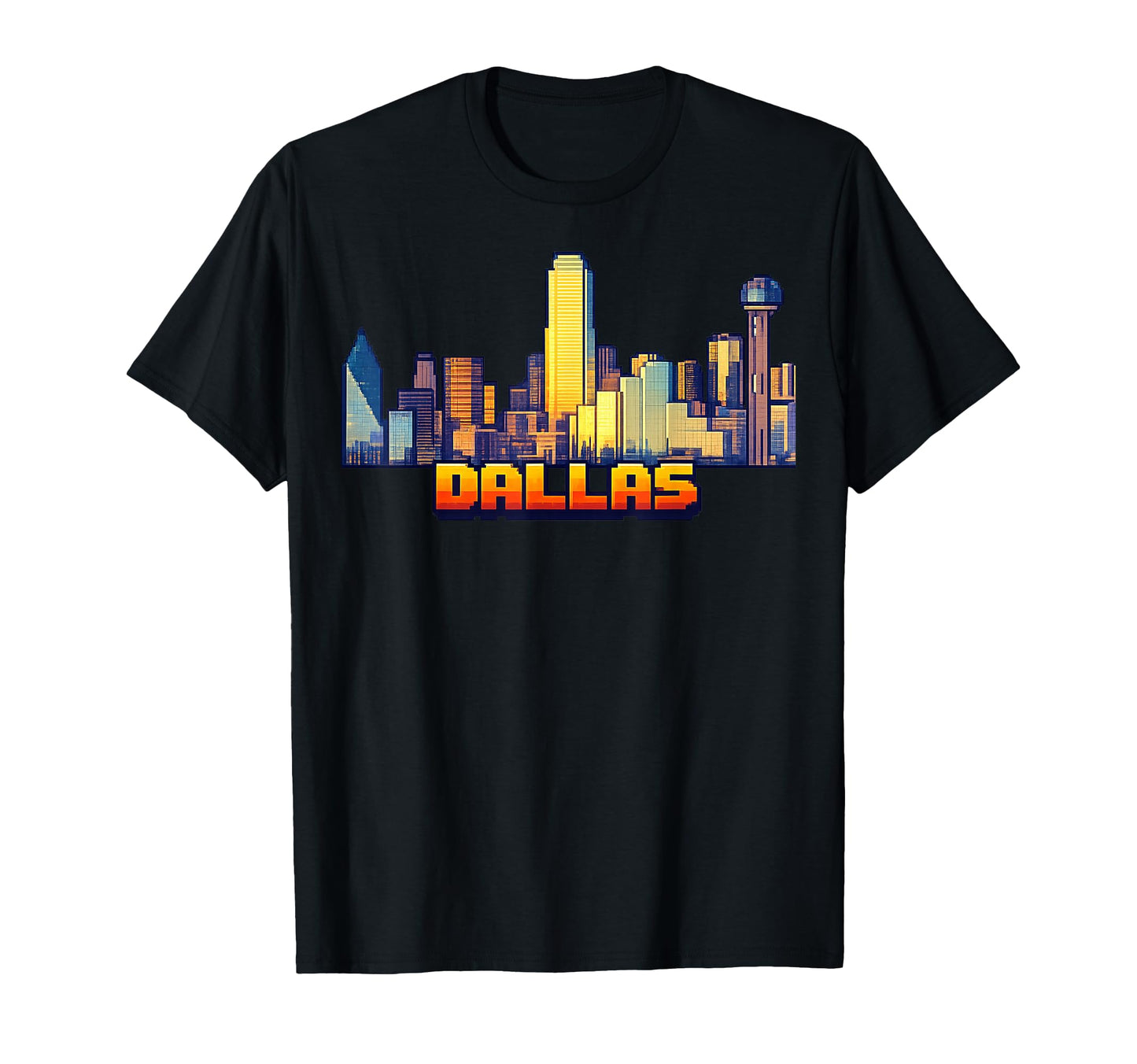 Dallas Video Arcade Gamer Gaming T-Shirt - Casual Everyday Wear Men Women - T-Shirt, Sweatshirt, Hoodie