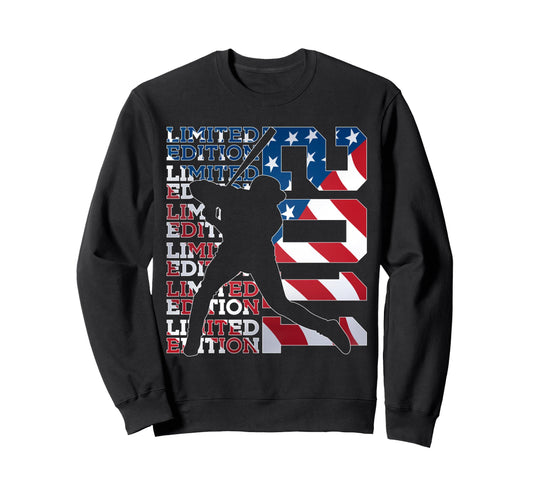 2011 Baseball 15Th Birthday Sweatshirt - Graphic Print Men Women - T-Shirt, Sweatshirt, Hoodie