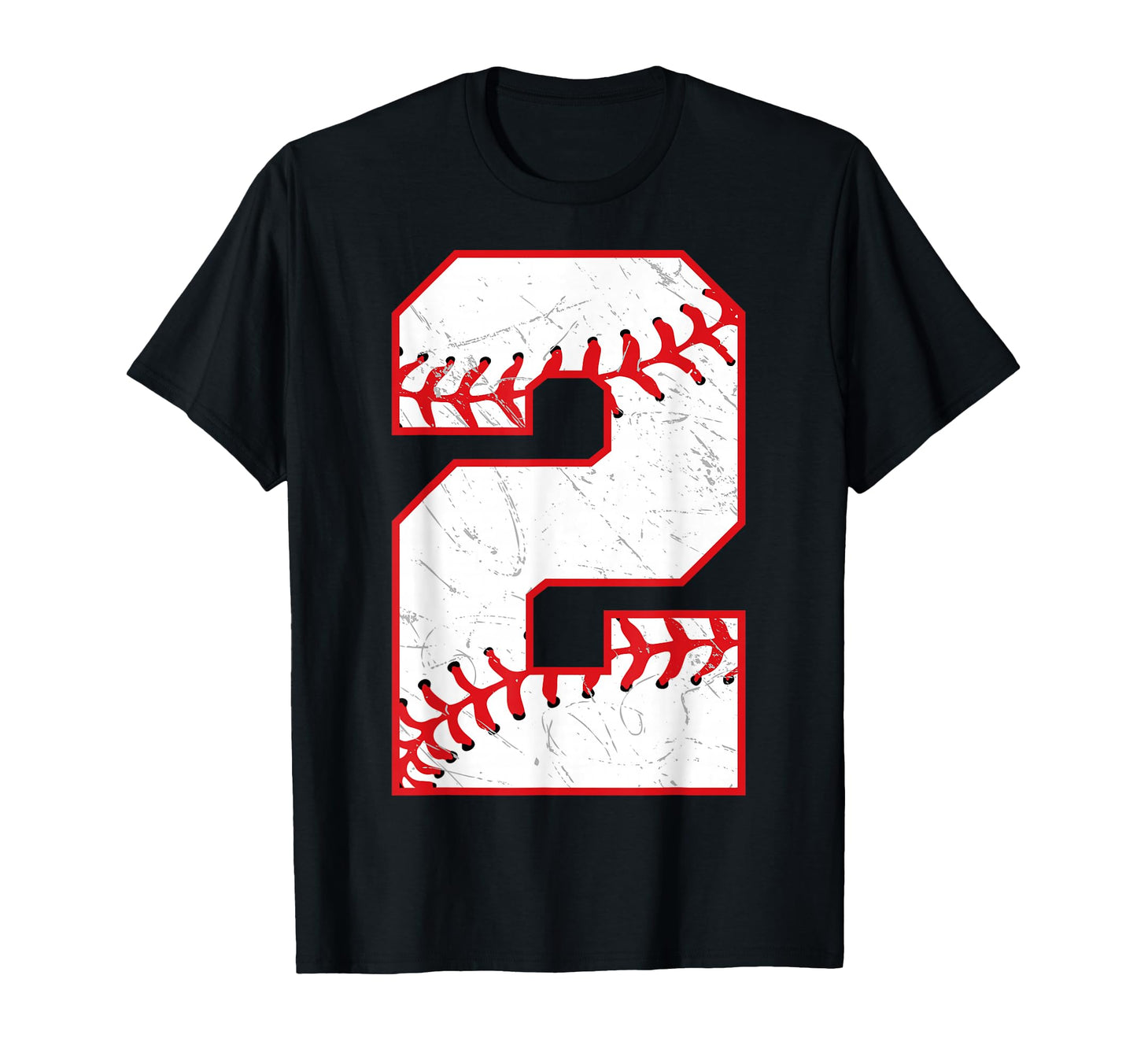 2 Birthday Baseball Theme Bday Party T-Shirt - Novelty Apparel Unisex - T-Shirt, Sweatshirt, Hoodie