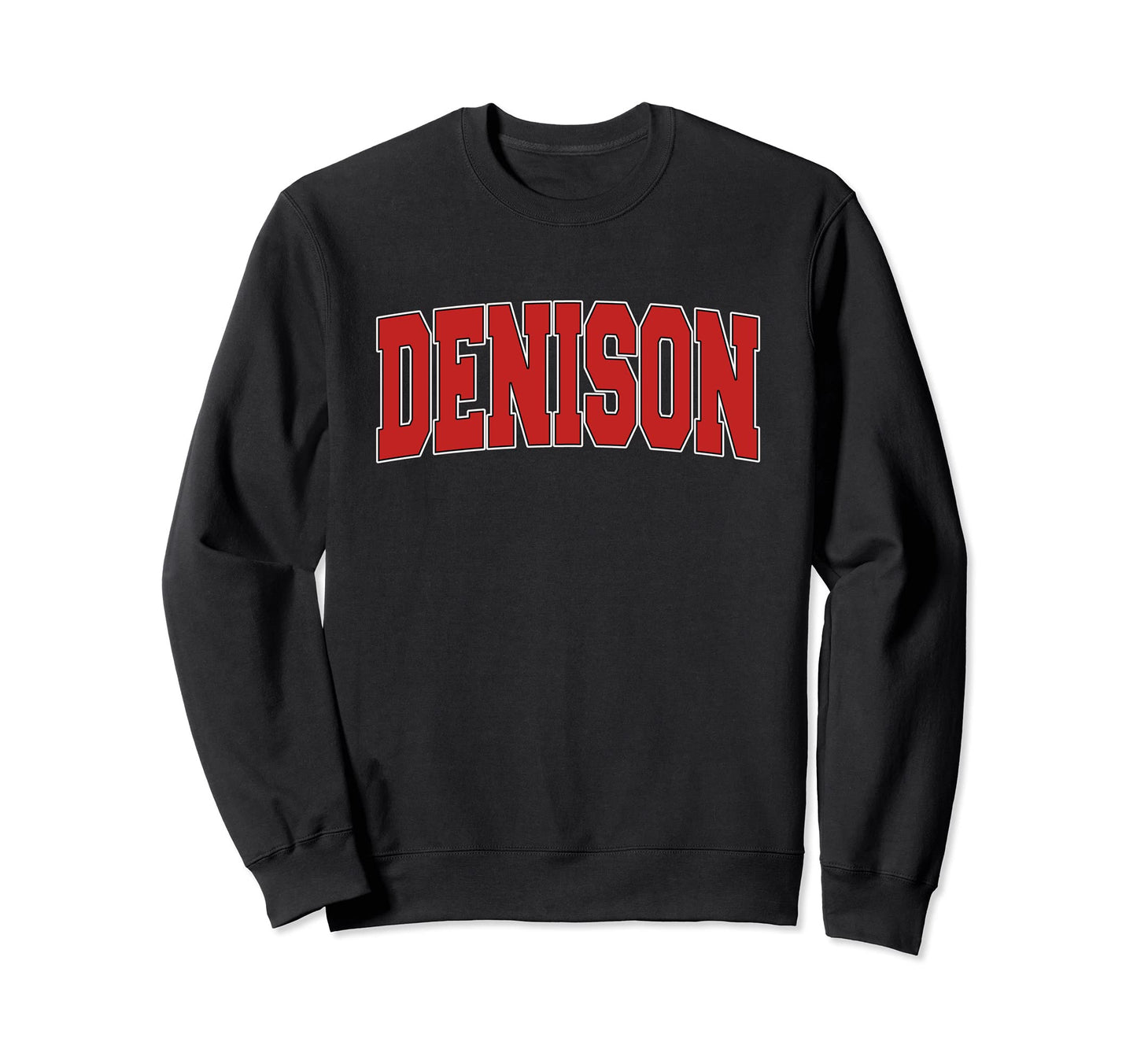 Denison Tx Texas Varsity Usa Sports Sweatshirt - Novelty Apparel Unisex - T-Shirt, Sweatshirt, Hoodie