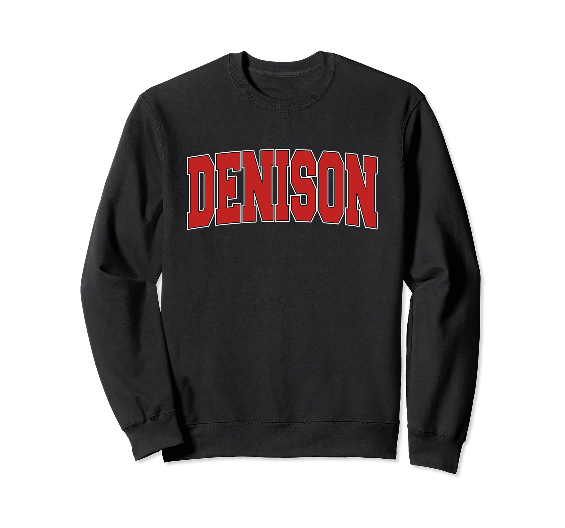 Denison Tx Texas Varsity Usa Sports Sweatshirt - Novelty Apparel Unisex - T-Shirt, Sweatshirt, Hoodie