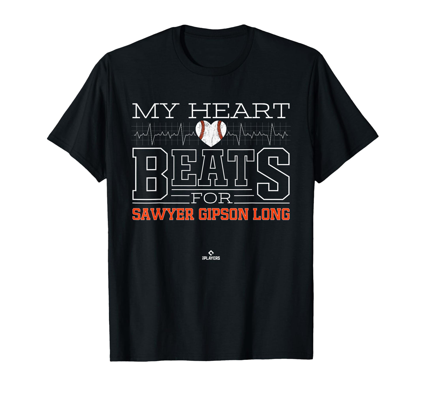 My Heart Beats Sawyer Gipson Long T-Shirt - Unique Graphic Men Women - T-Shirt, Sweatshirt, Hoodie