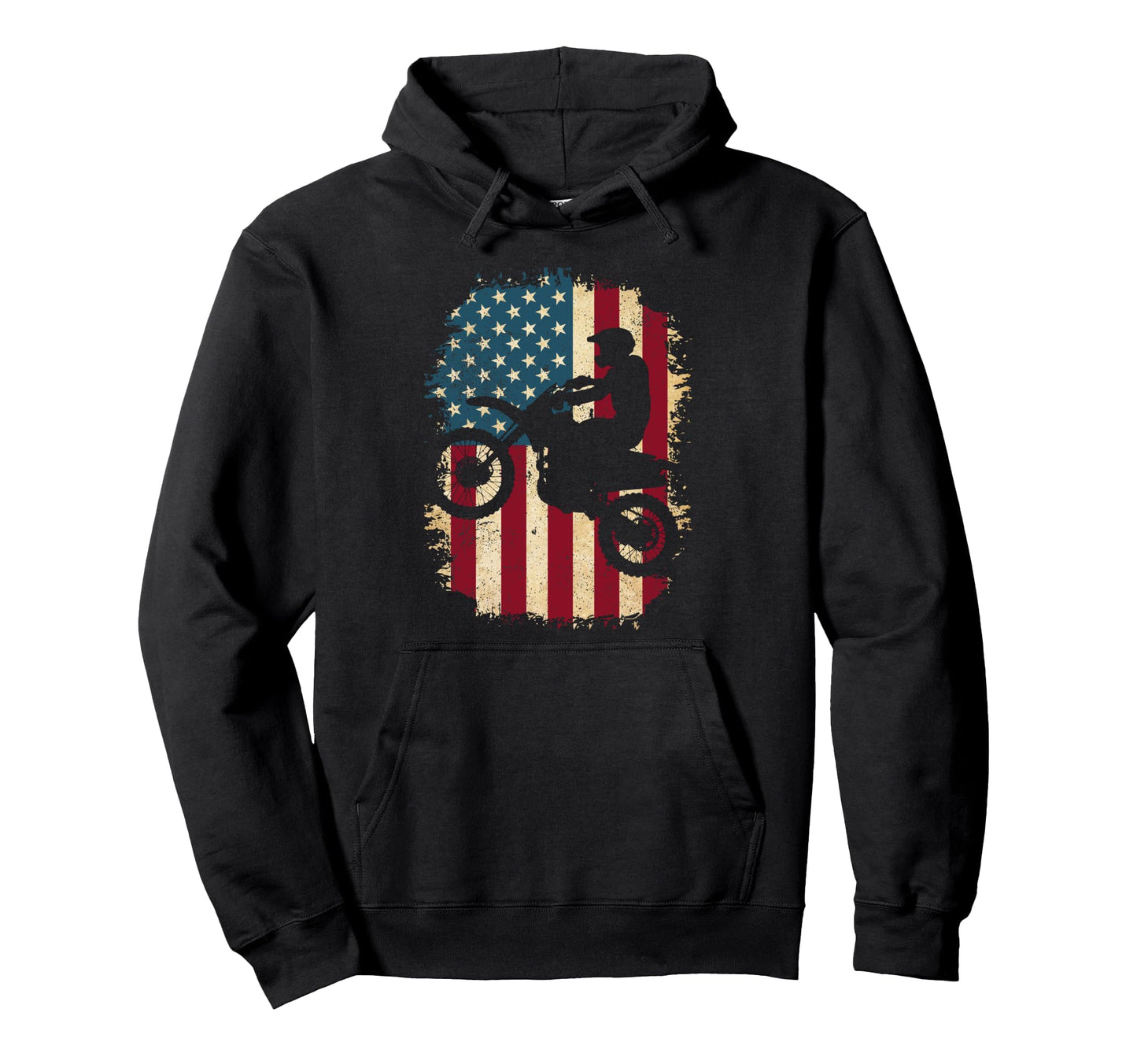 Dirt Bike Biker Motocross Motorcycle Hoodie - Minimalist Print Unisex - T-Shirt, Sweatshirt, Hoodie