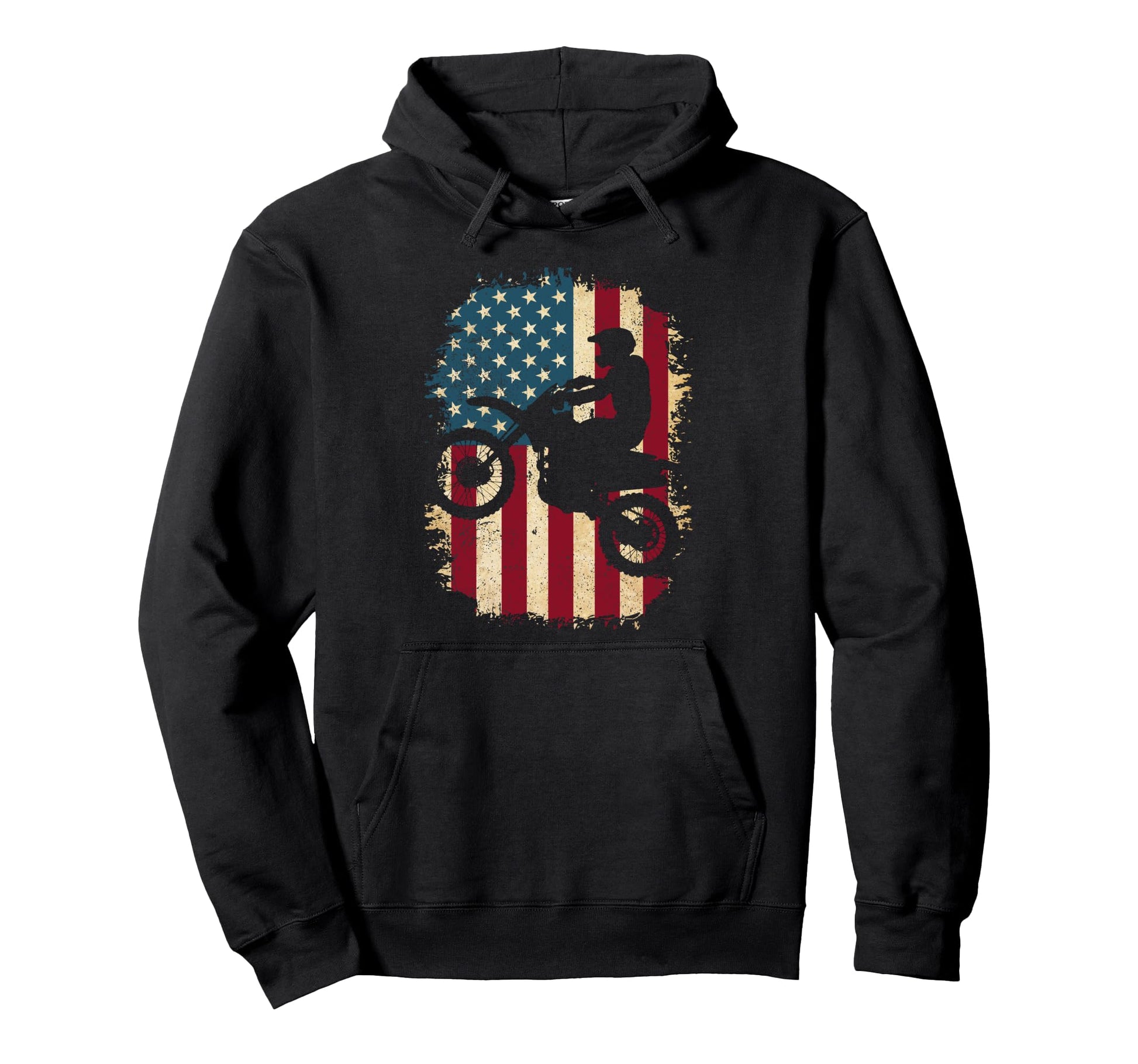 Dirt Bike Biker Motocross Motorcycle Hoodie - Minimalist Print Unisex - T-Shirt, Sweatshirt, Hoodie
