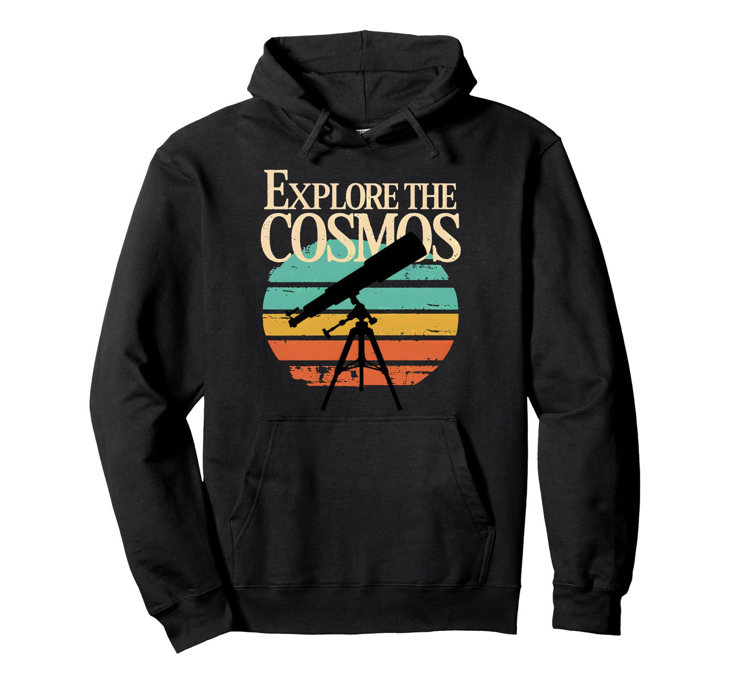 Explore Cosmos Telescope Astronomy Hoodie - Streetwear Style Unisex - T-Shirt, Sweatshirt, Hoodie